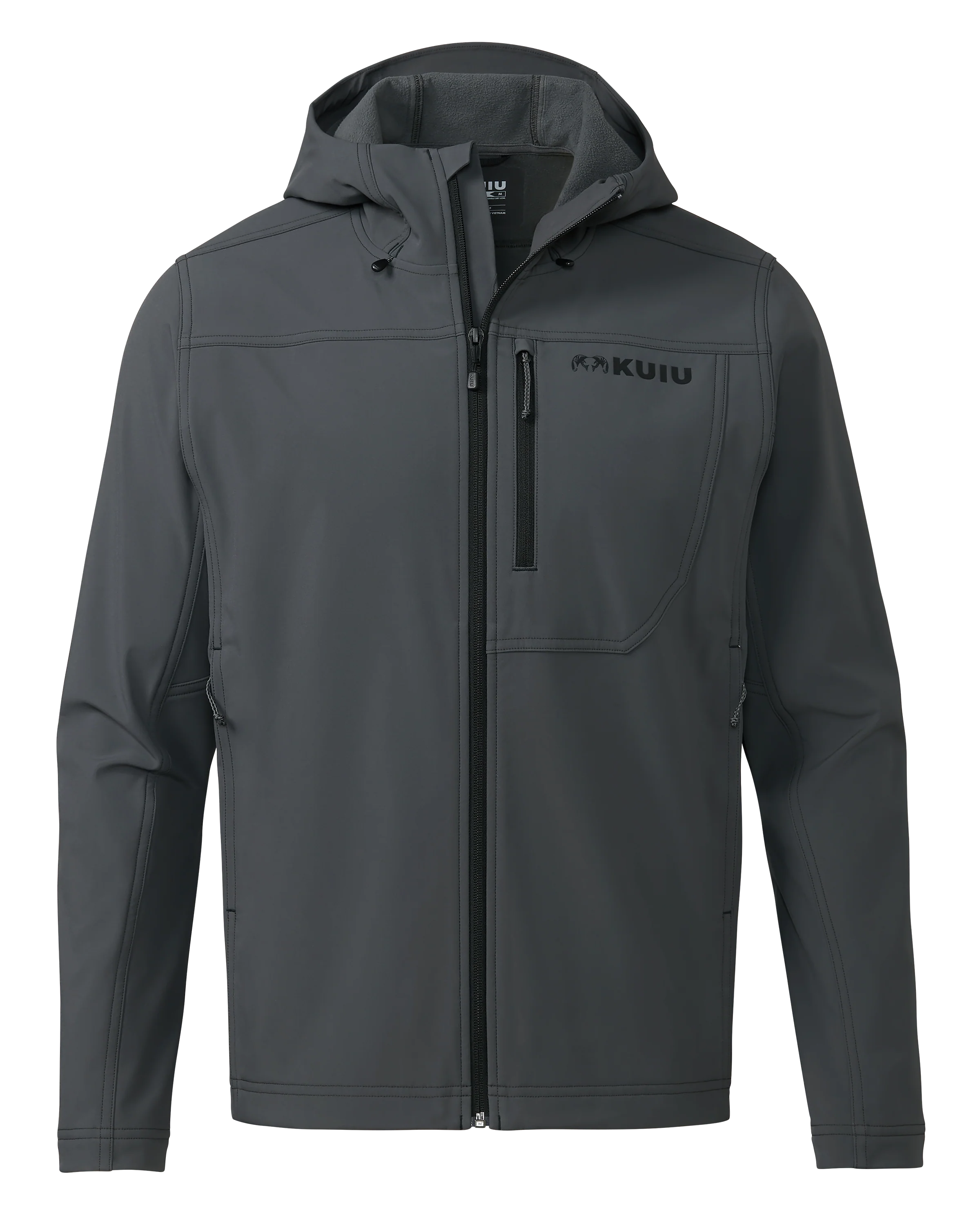 Alpine Hooded Jacket | Gunmetal
