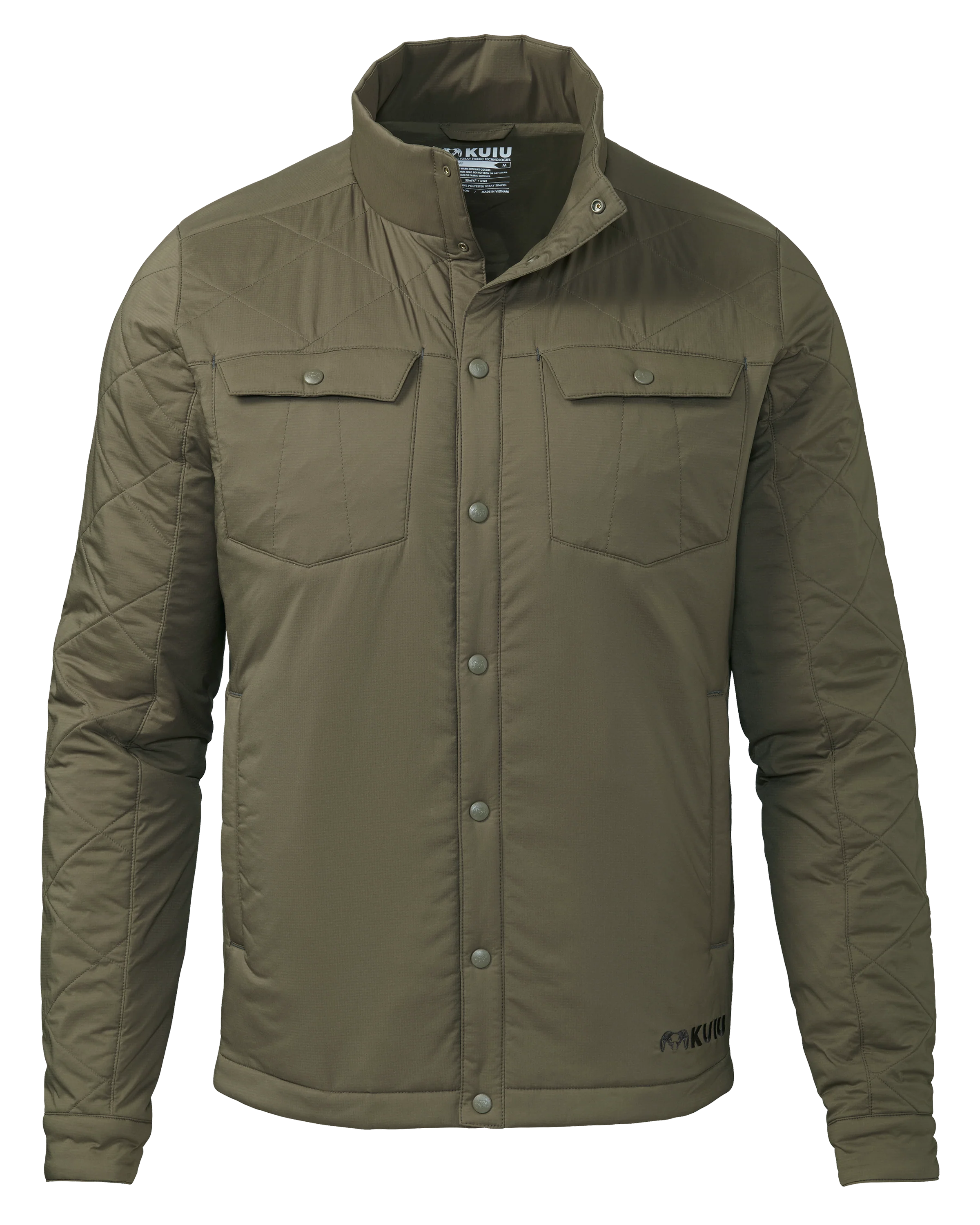 Base Camp Insulated Snap Shirt | Ash