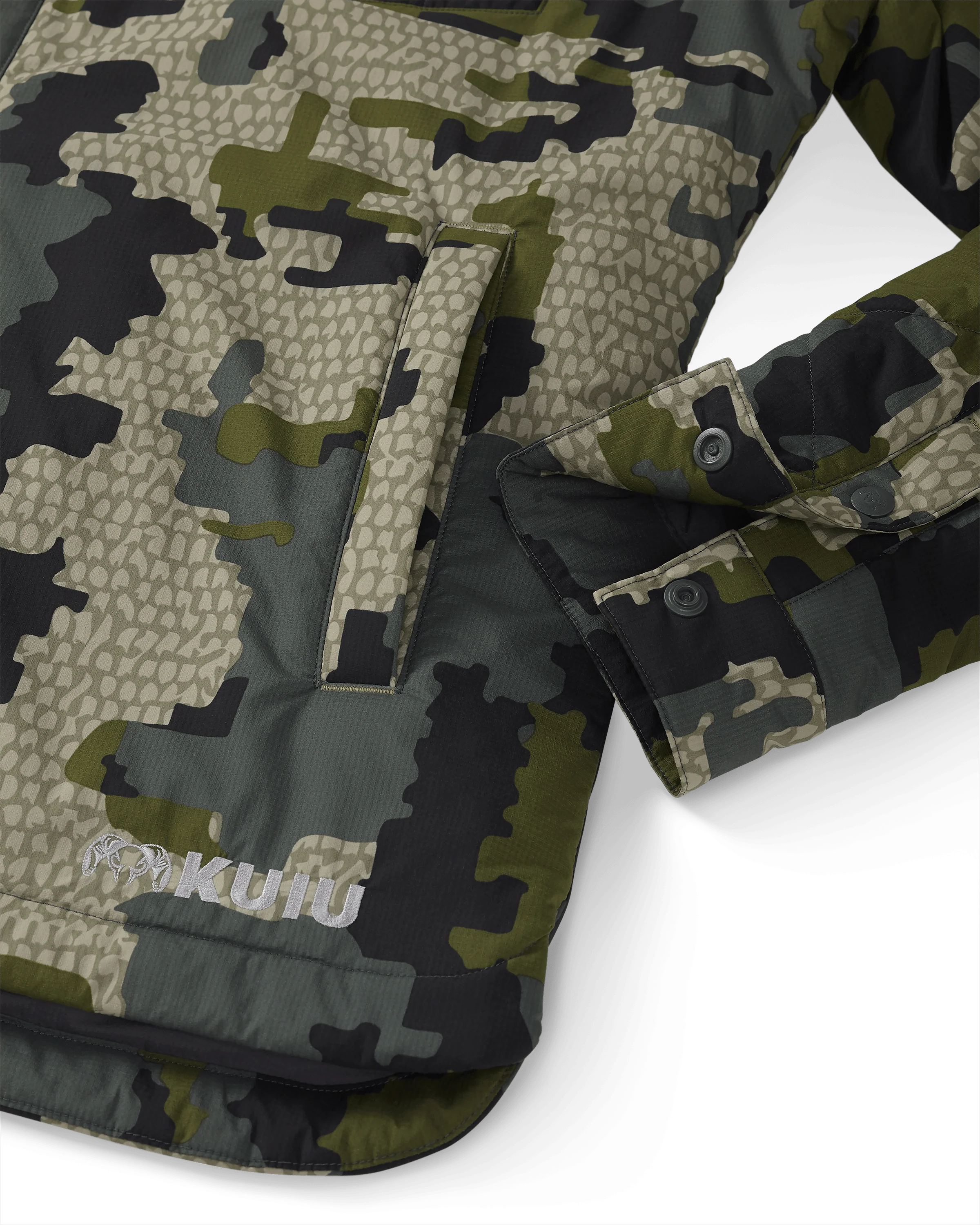 Outlet Base Camp Insulated Snap Shirt | Verde - Image 2