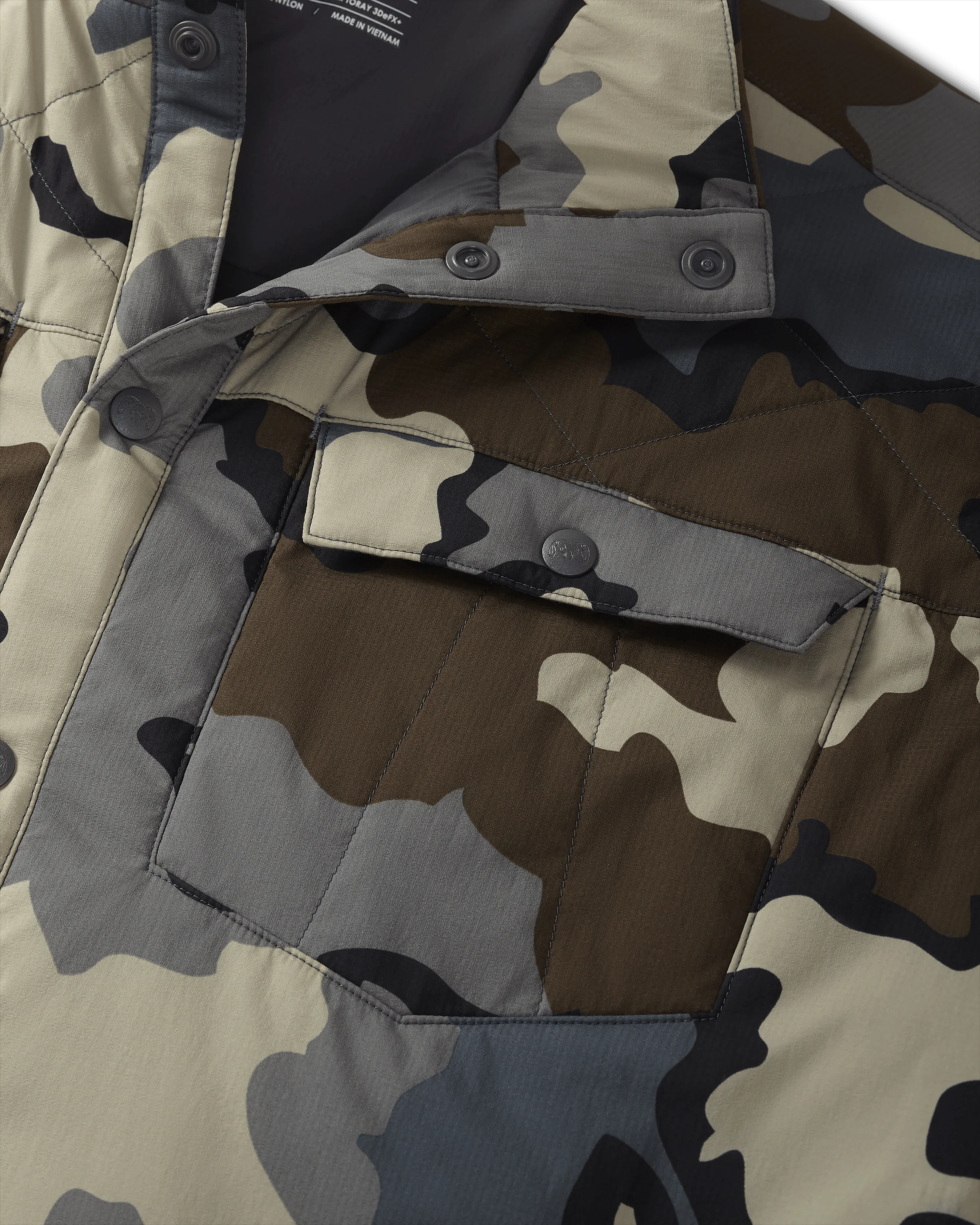 Outlet Base Camp Insulated Snap Shirt | Vias - Image 3