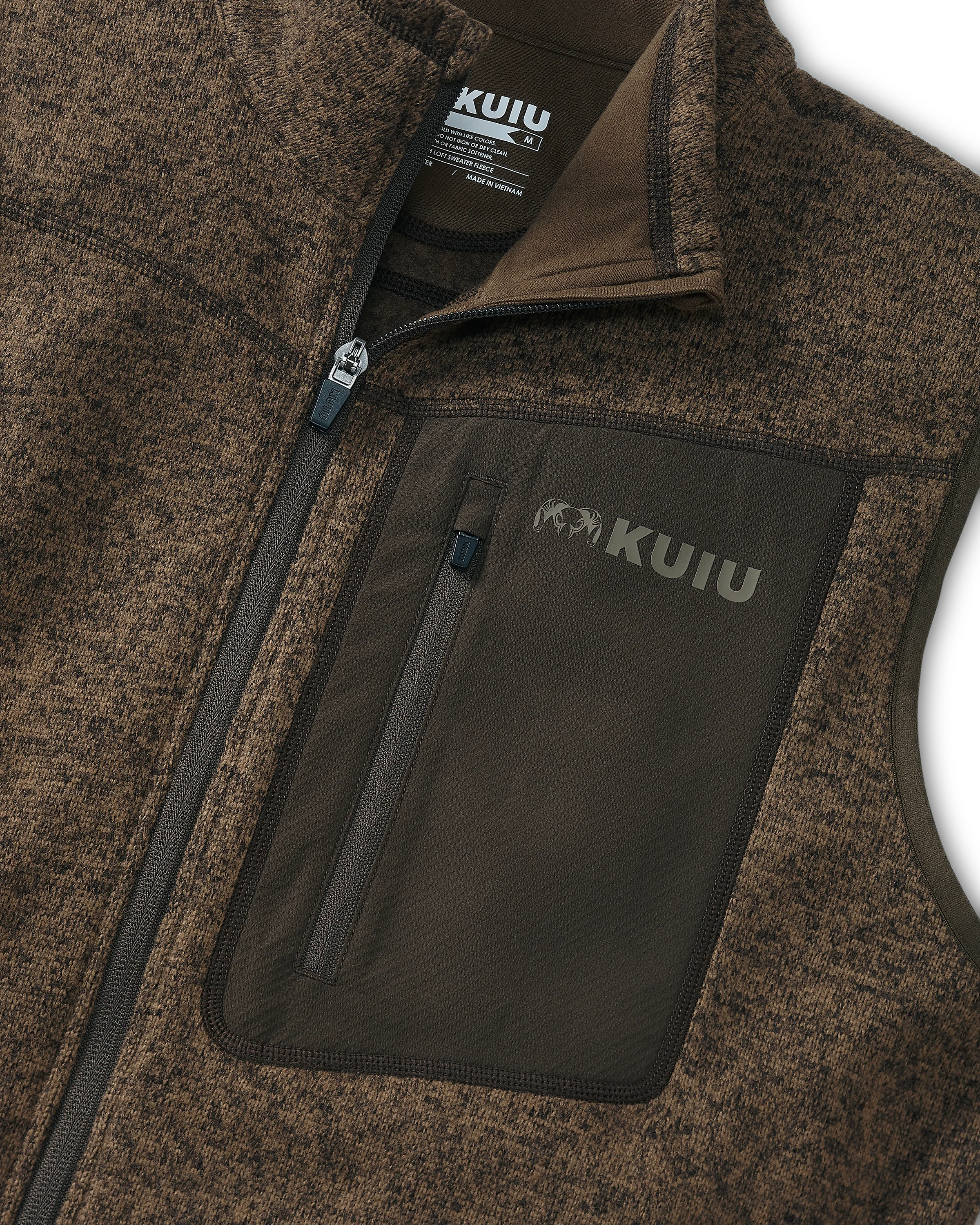 Base Camp Sweater Vest | Grizzly Heather - Image 3