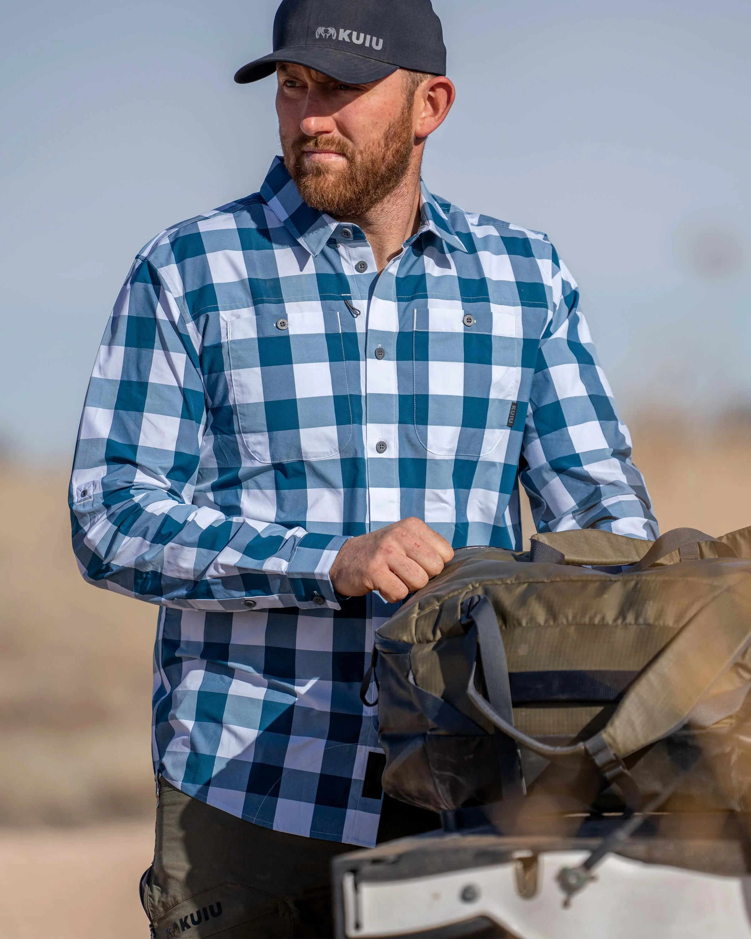 Borrego LS Shirt | Lake Plaid - Image 6