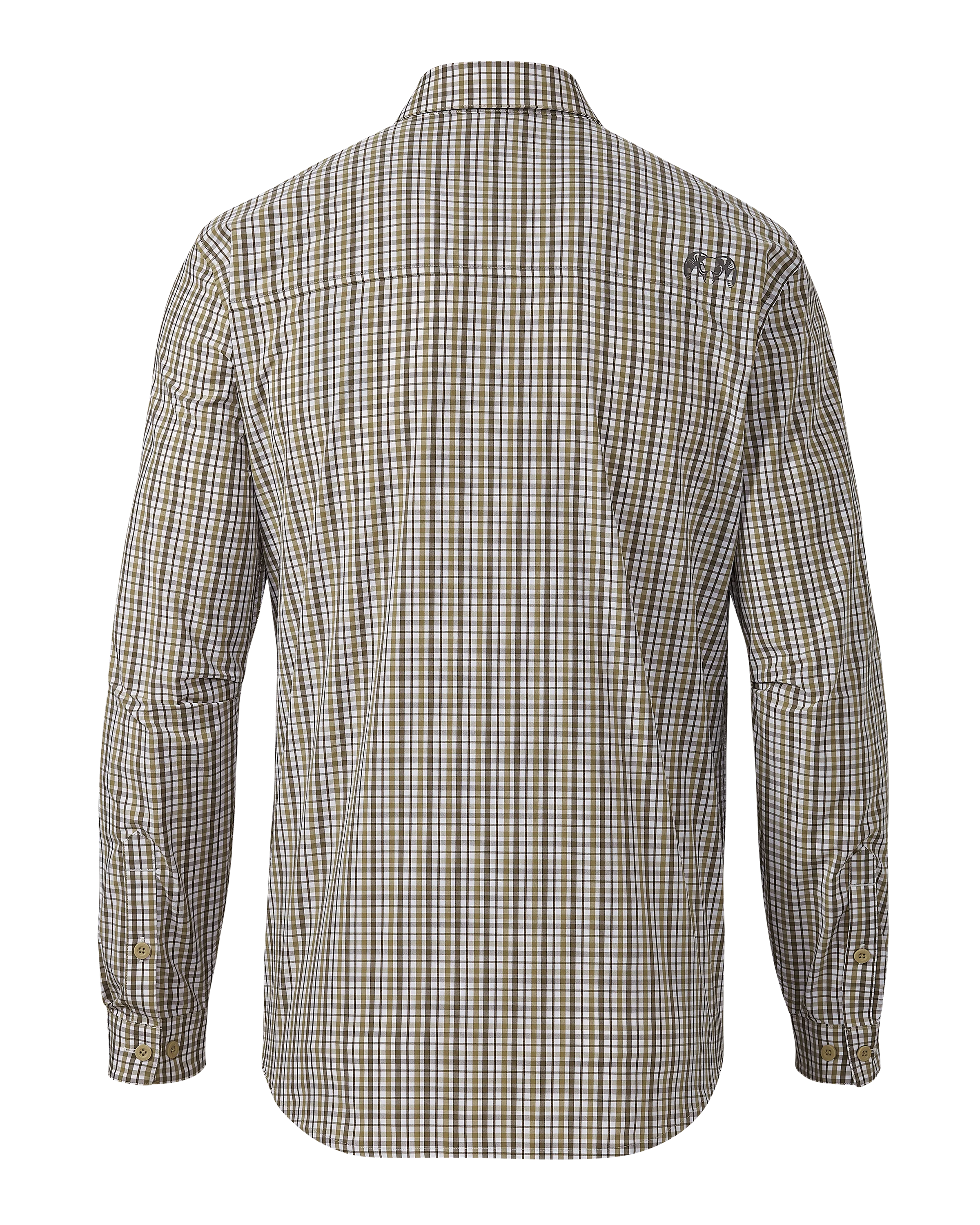 Borrego LS Shirt | Mini Cross Check Valo Plaid - Image 2