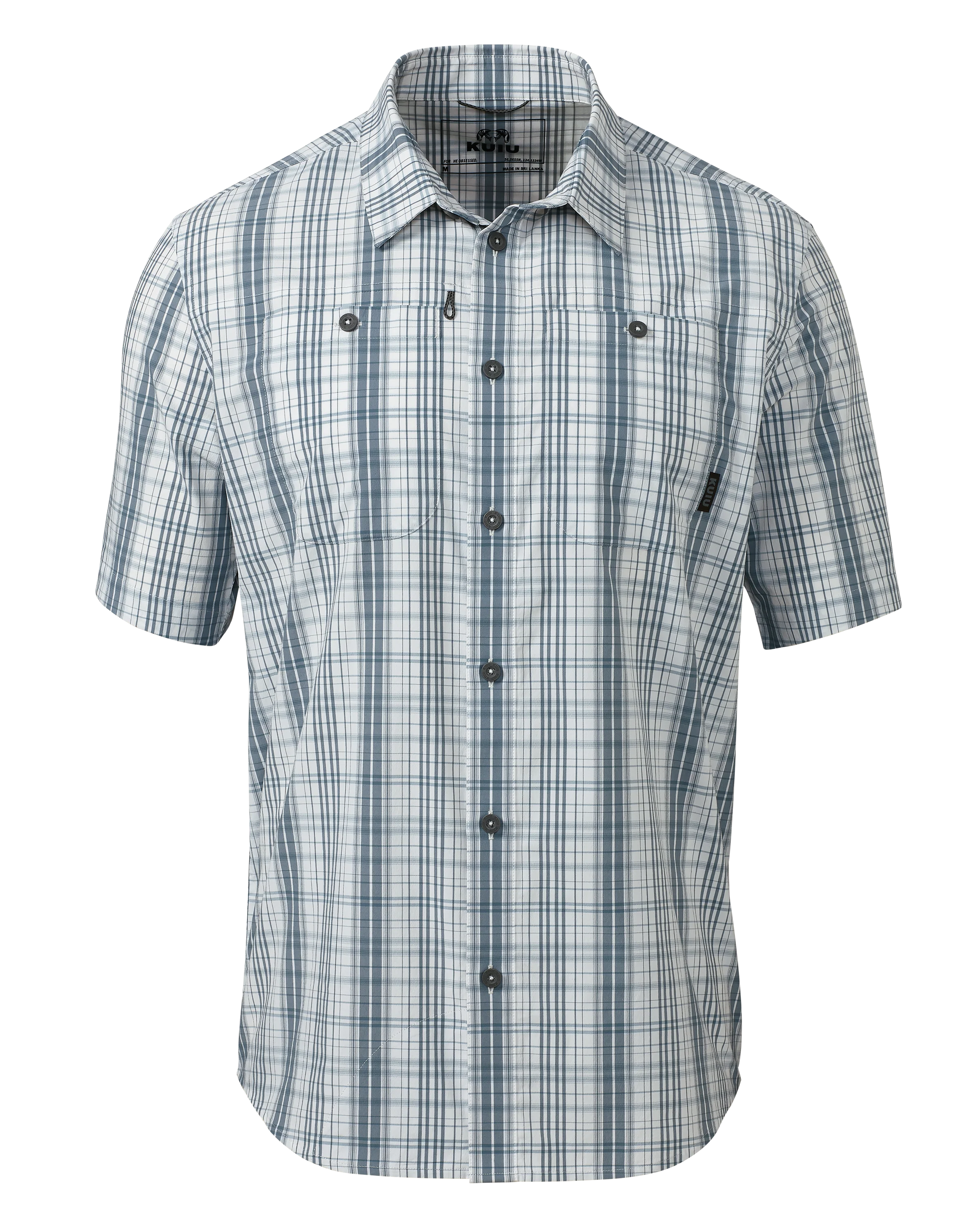 Borrego SS Shirt | Gravel Plaid