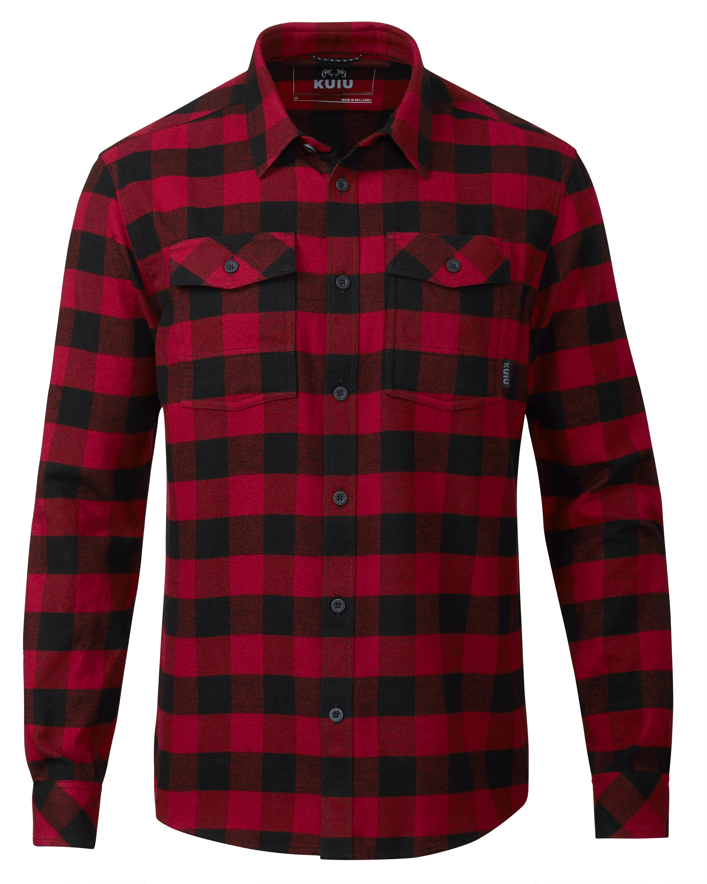 Field Flannel Shirt | Red/Black Buffalo Check