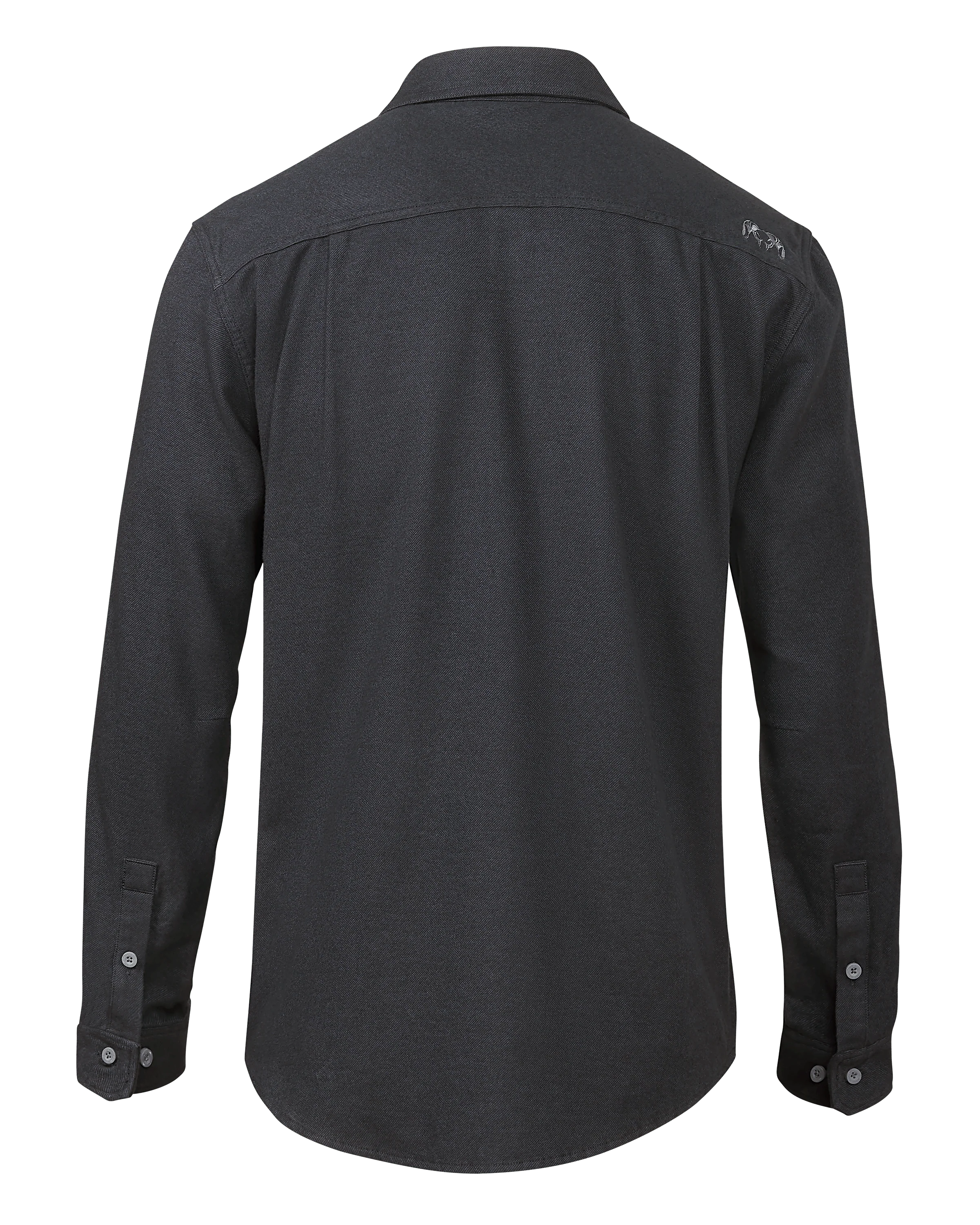 Field Flannel Shirt | Steel Blue - Image 2