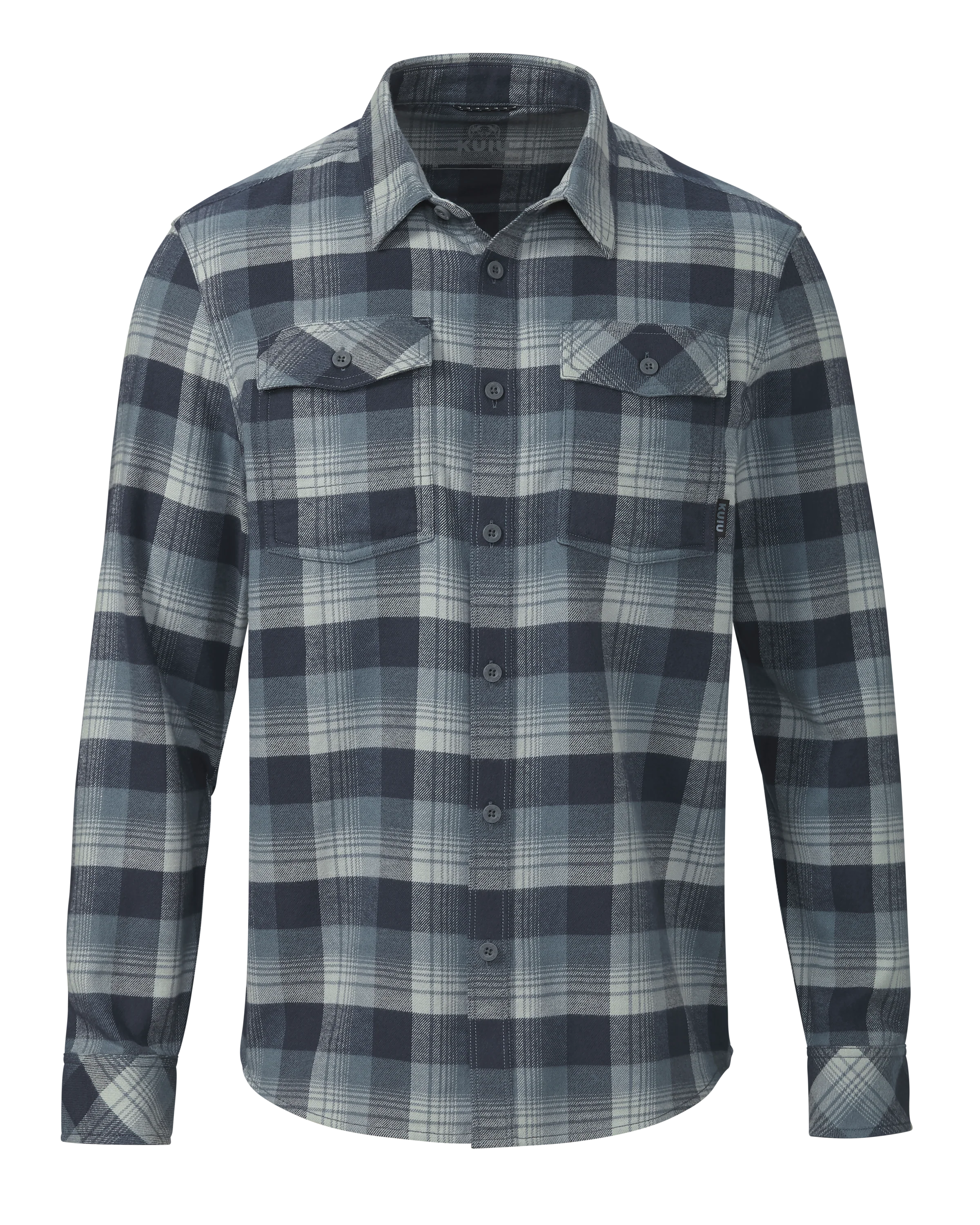 Field Flannel Shirt | Steel Blue Blockline