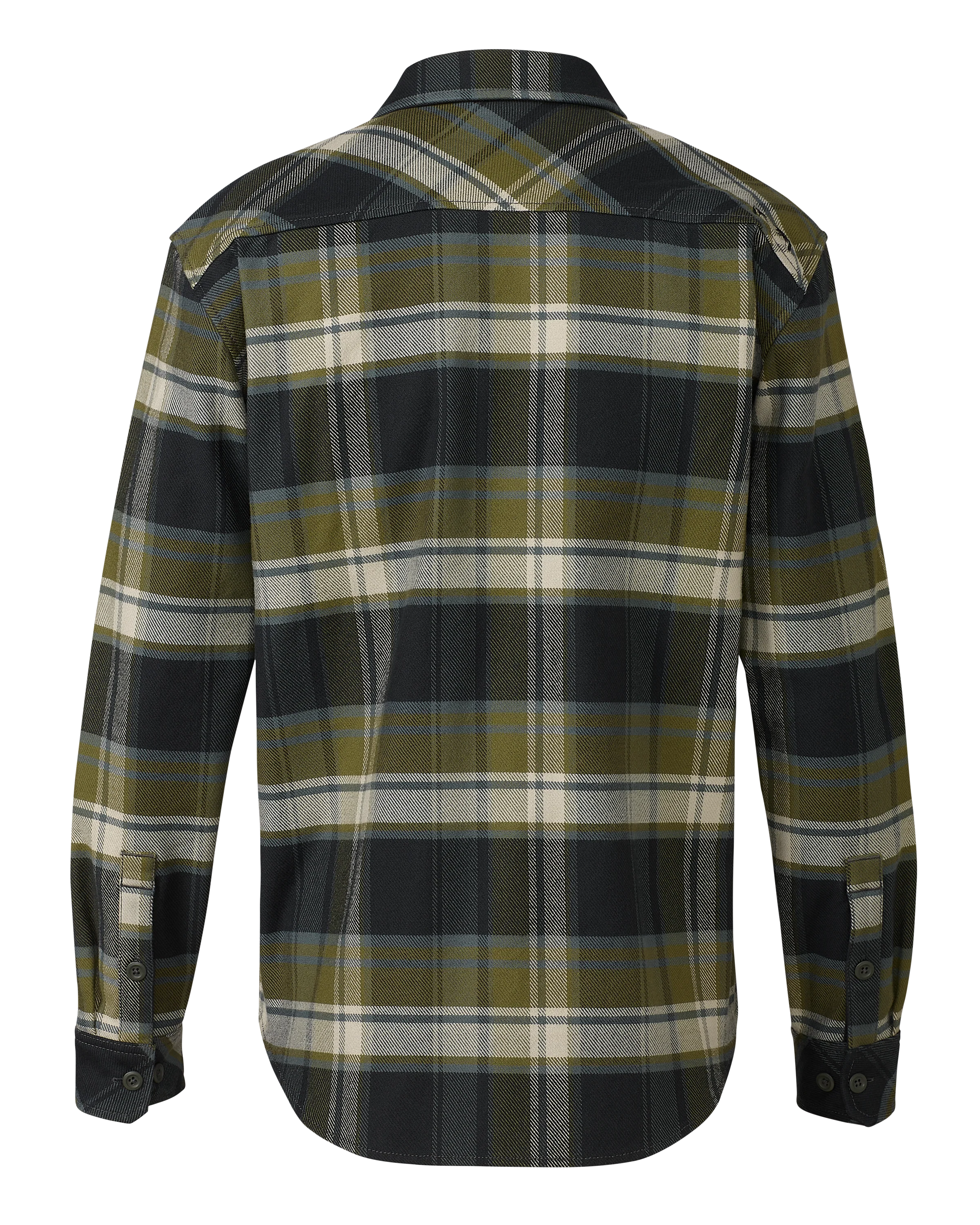 Flannel Heavyweight Shirt | Verde Check Plaid - Image 2