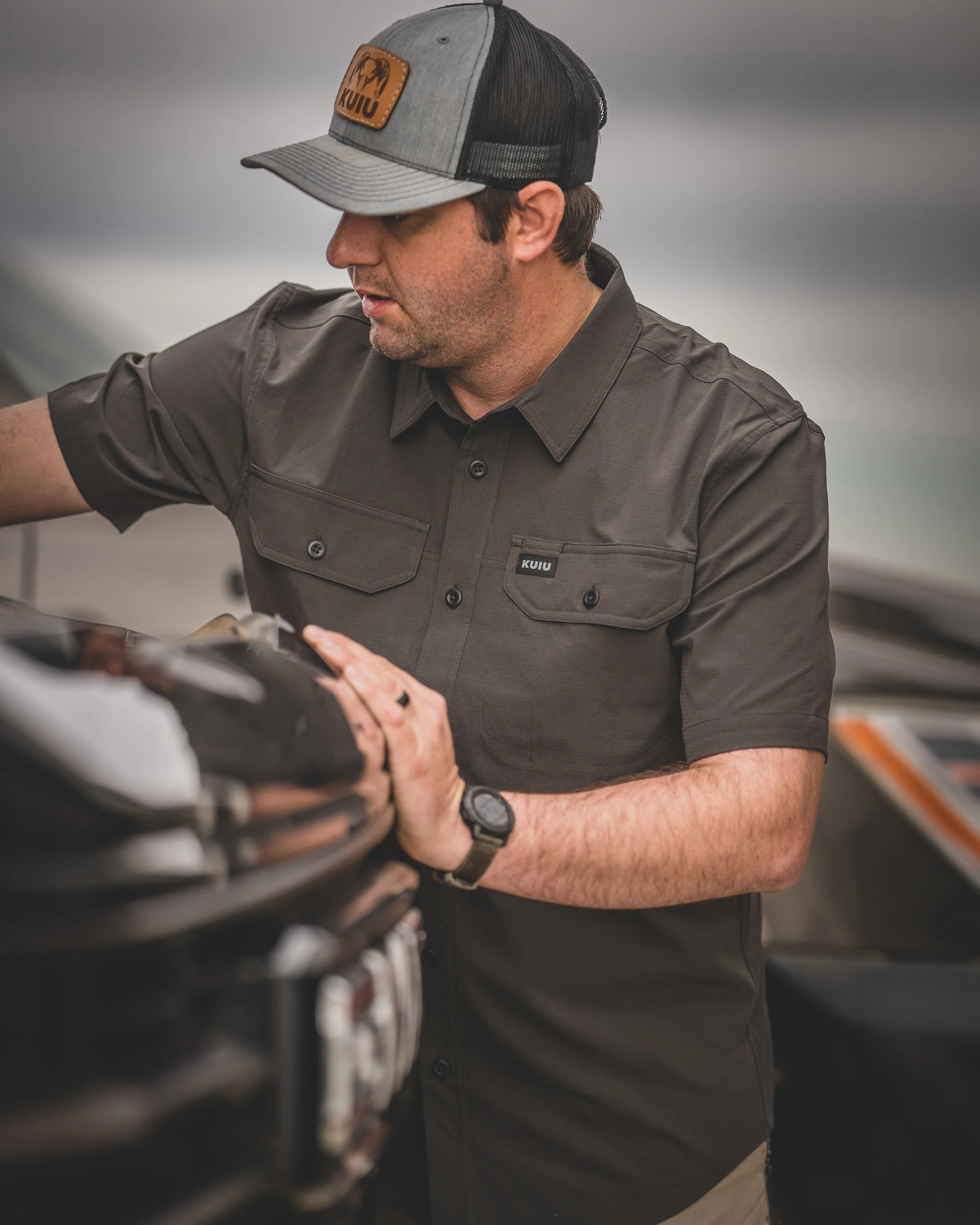 Gauge SS Work Shirt | Nightfall - Image 7