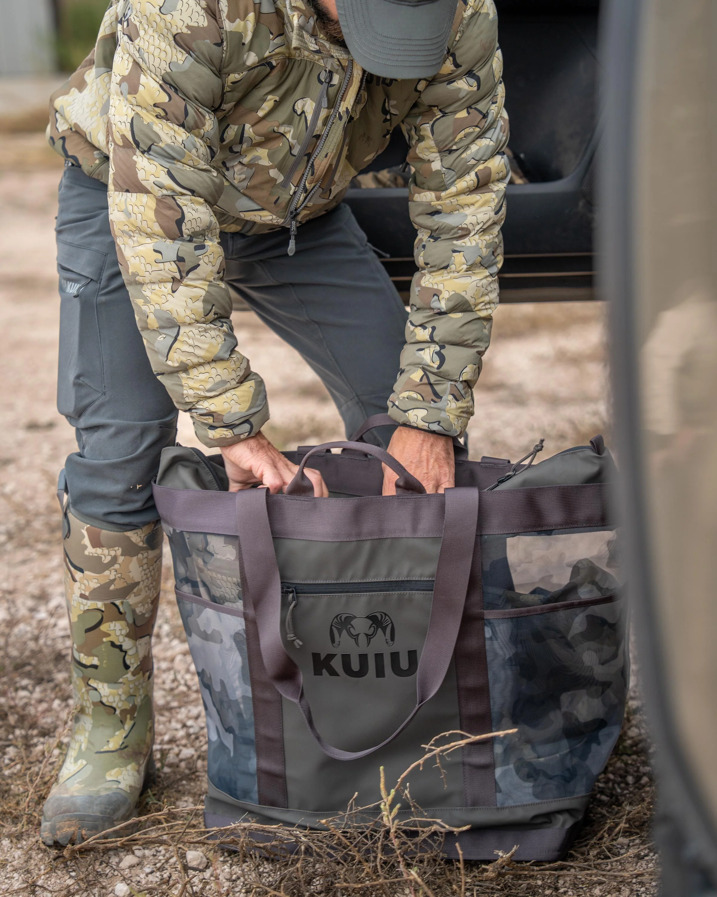KUIU 3500 Mesh Tote Bag | Vias Storm - Image 4