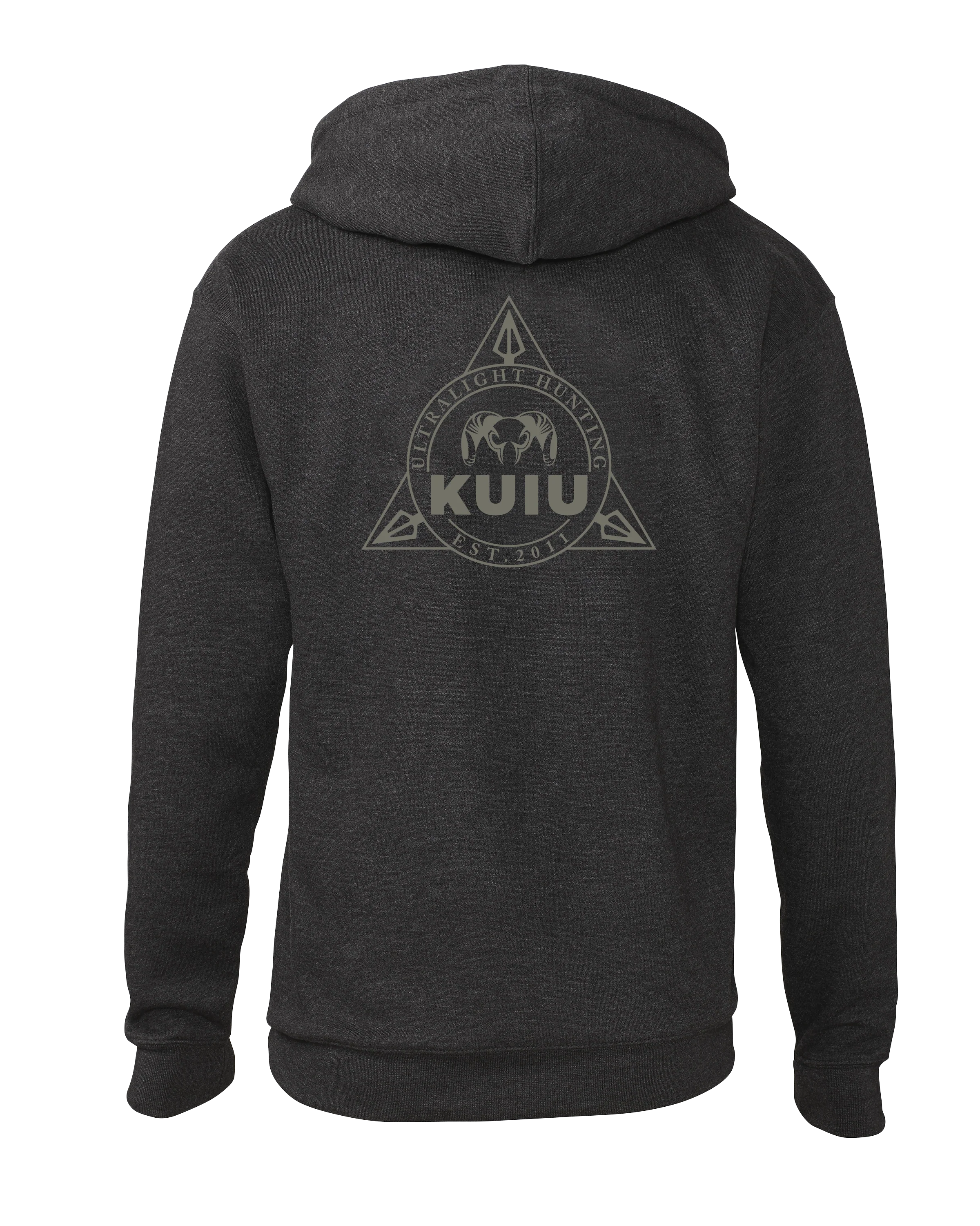 KUIU Bowhunter Badge Hoodie | Charcoal