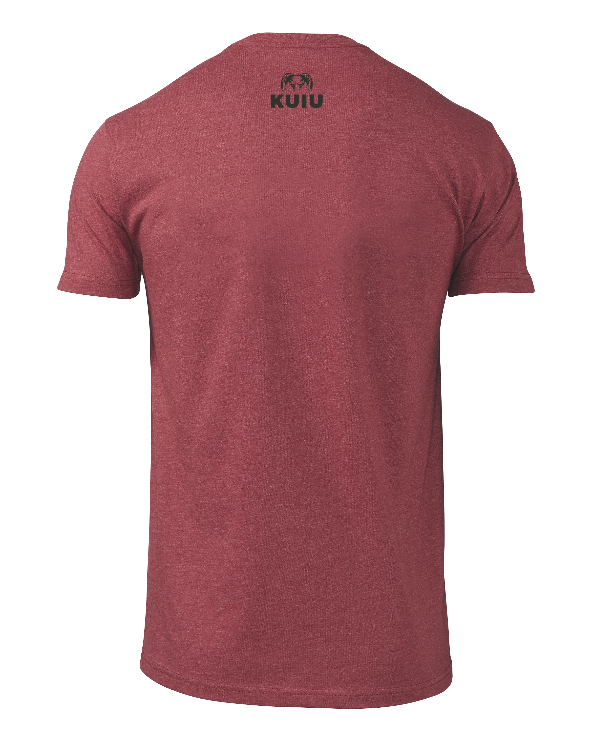 KUIU Flag Block Logo T-Shirt | Cardinal - Image 2