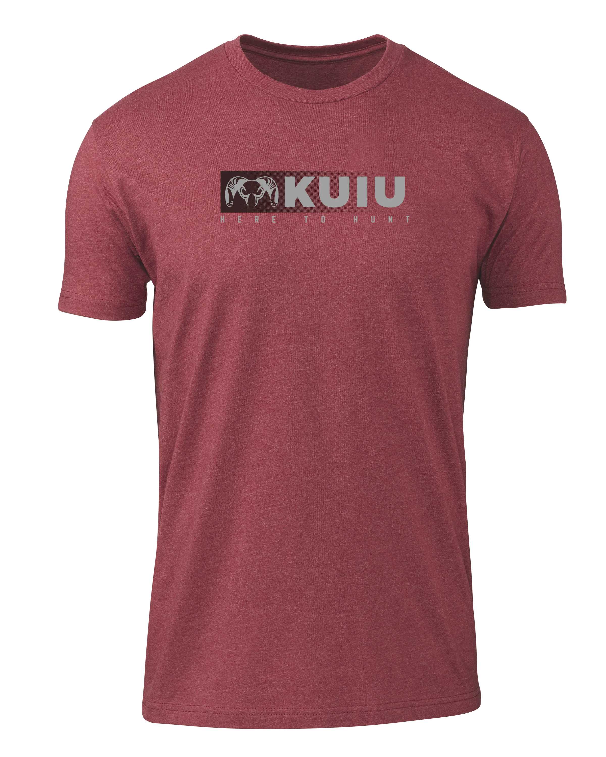 KUIU Here to Hunt Fade T-Shirt | Cardinal