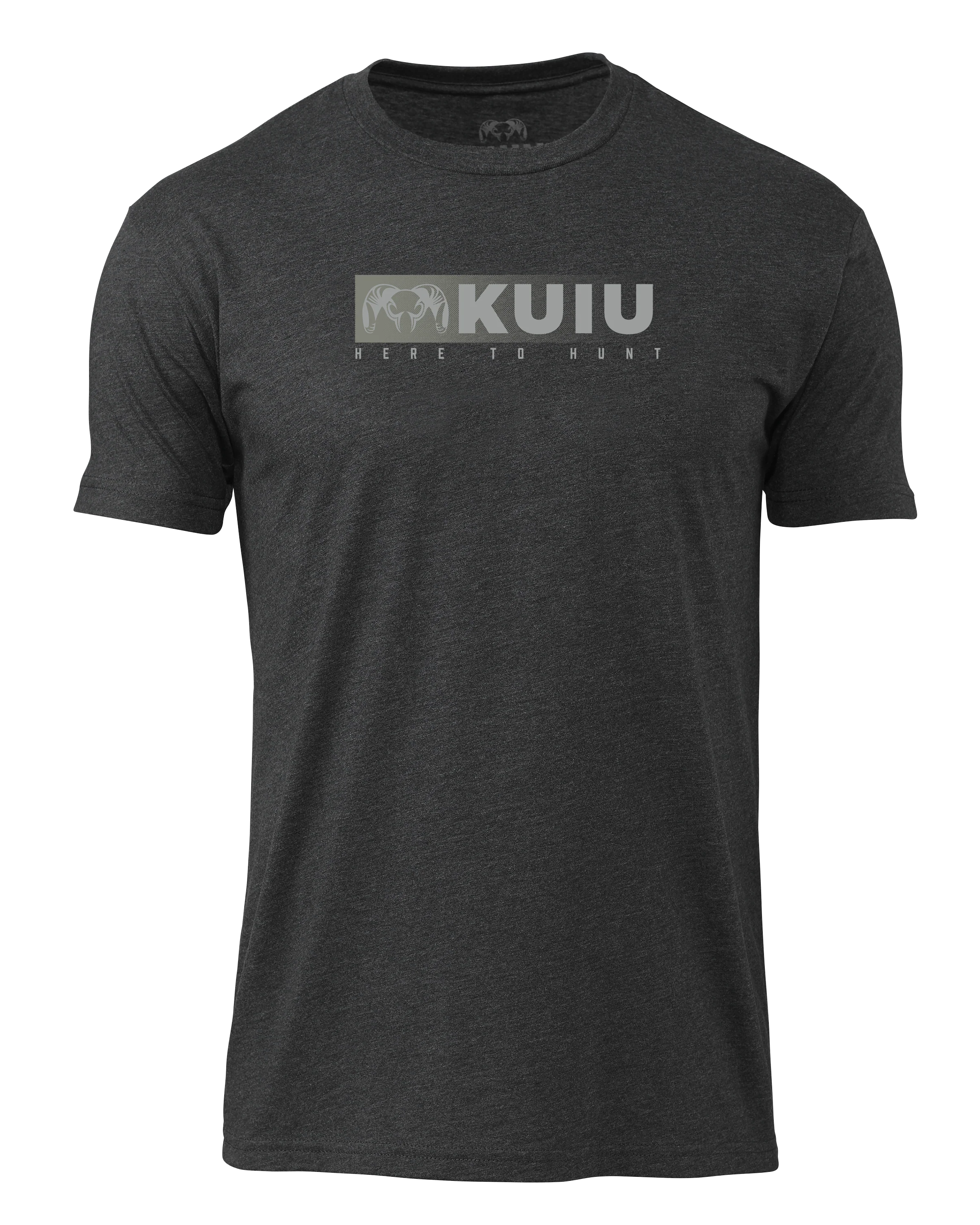 KUIU Here to Hunt Fade T-Shirt | Charcoal