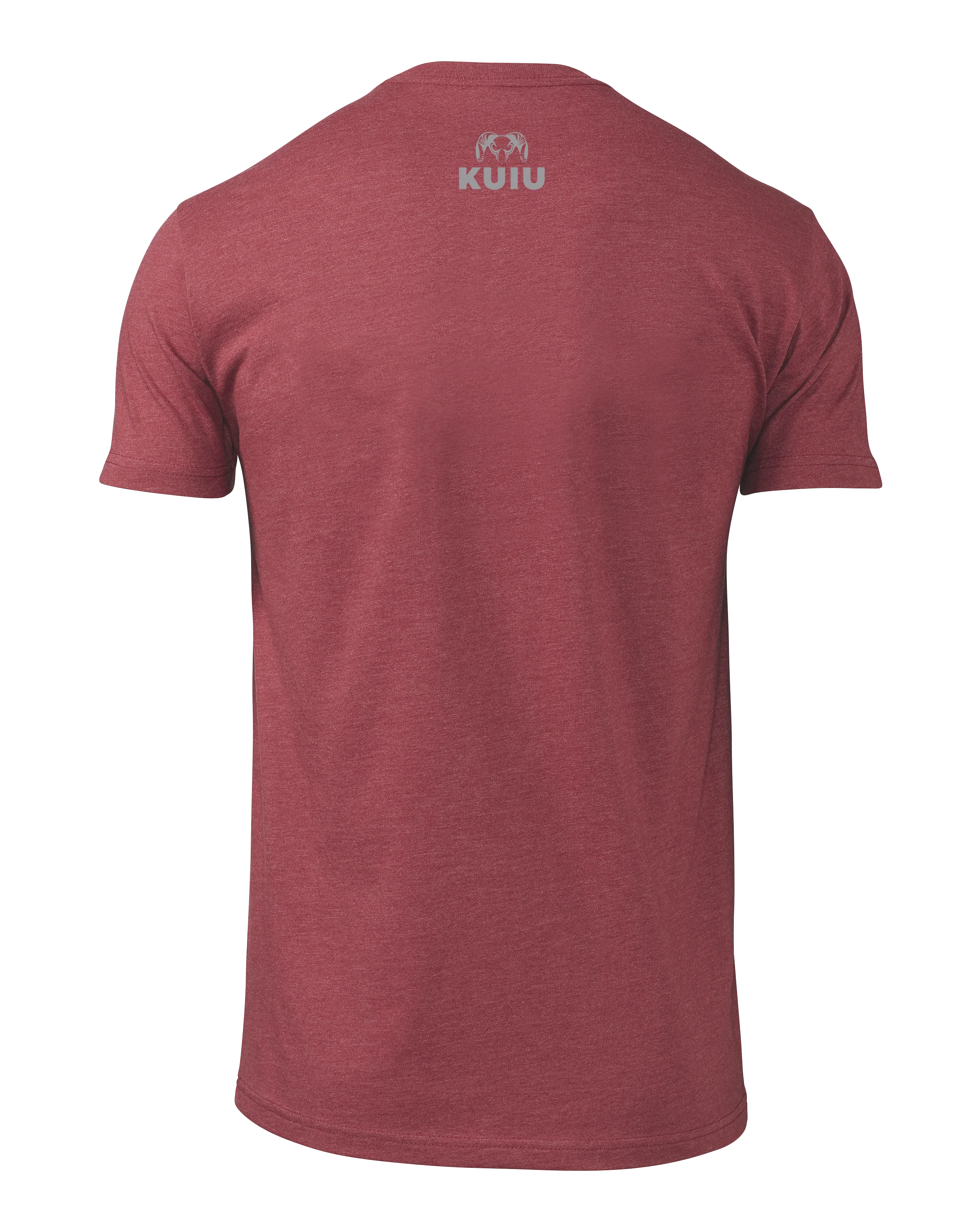 KUIU Here to Hunt Gritstone T-Shirt | Cardinal - Image 2