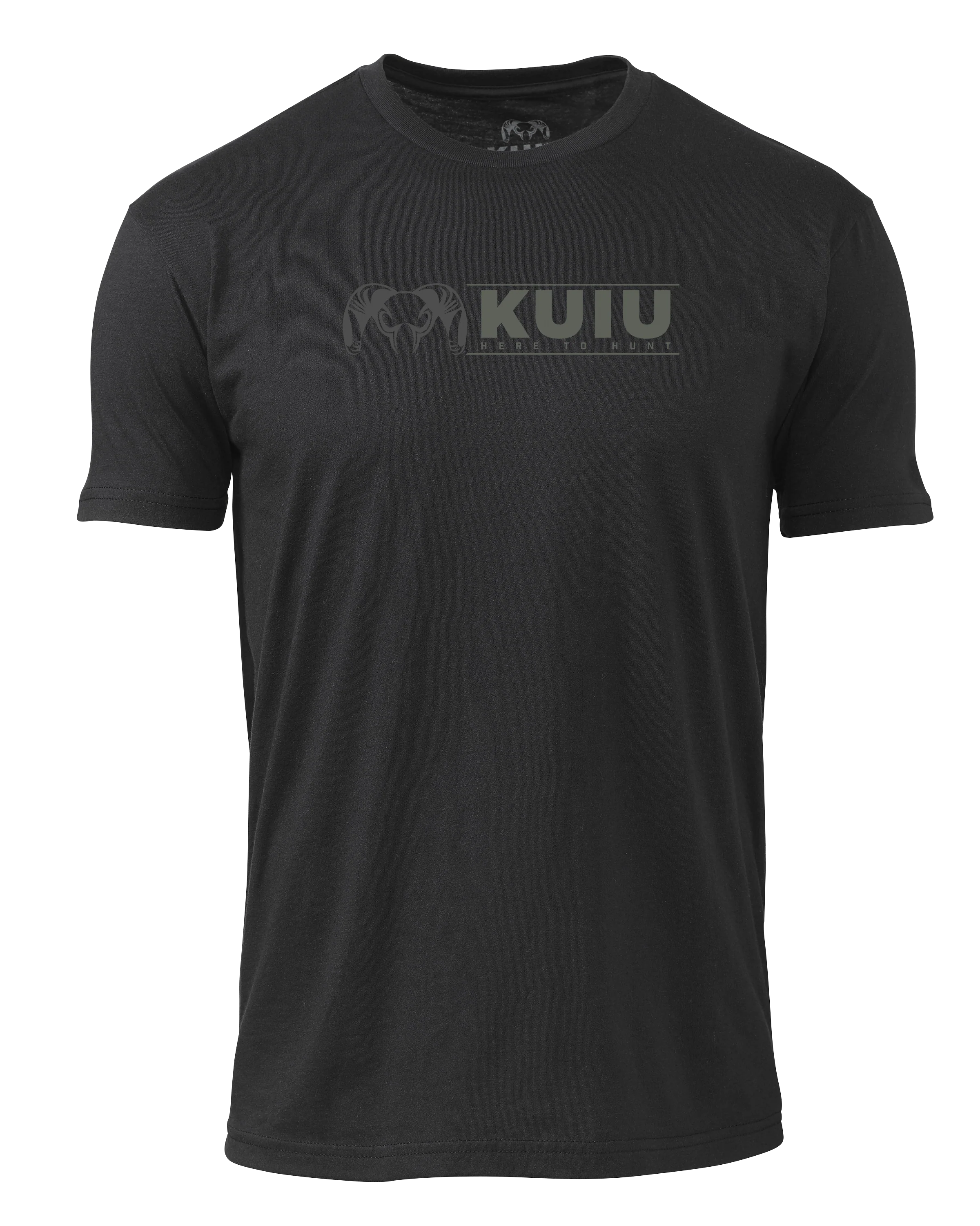 KUIU Here to Hunt Logo T-Shirt | Black