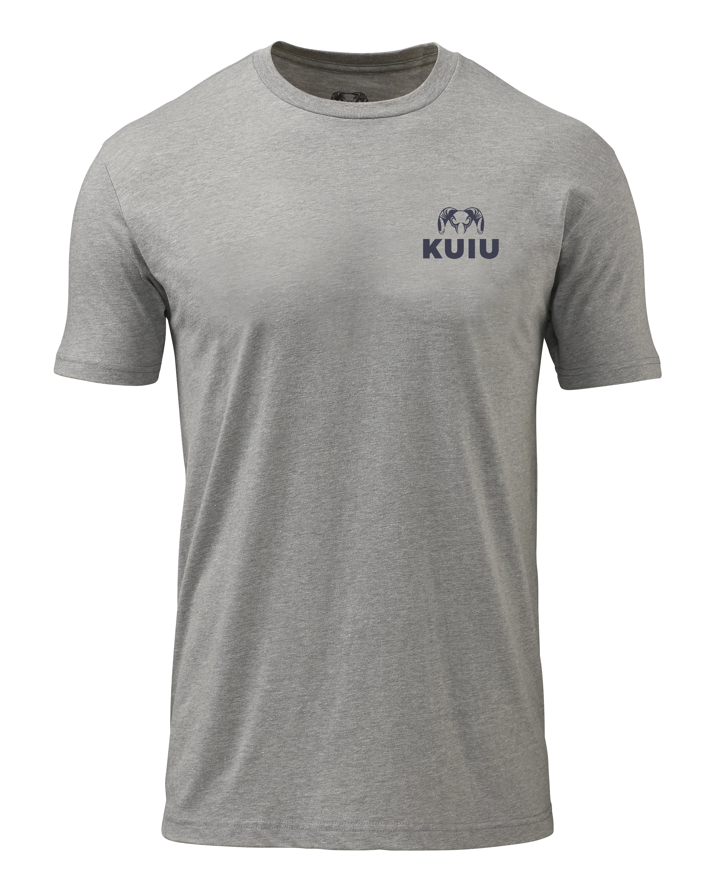 KUIU Here to Hunt Patch T-Shirt | Heather Grey - Image 2