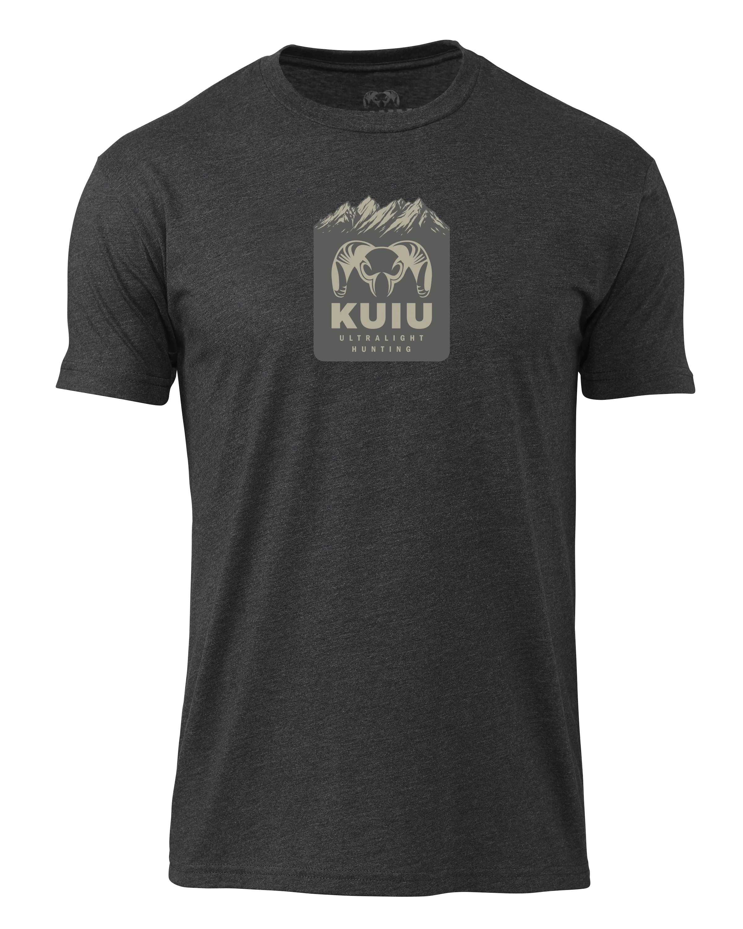 KUIU Mountain Logo T-Shirt | Charcoal