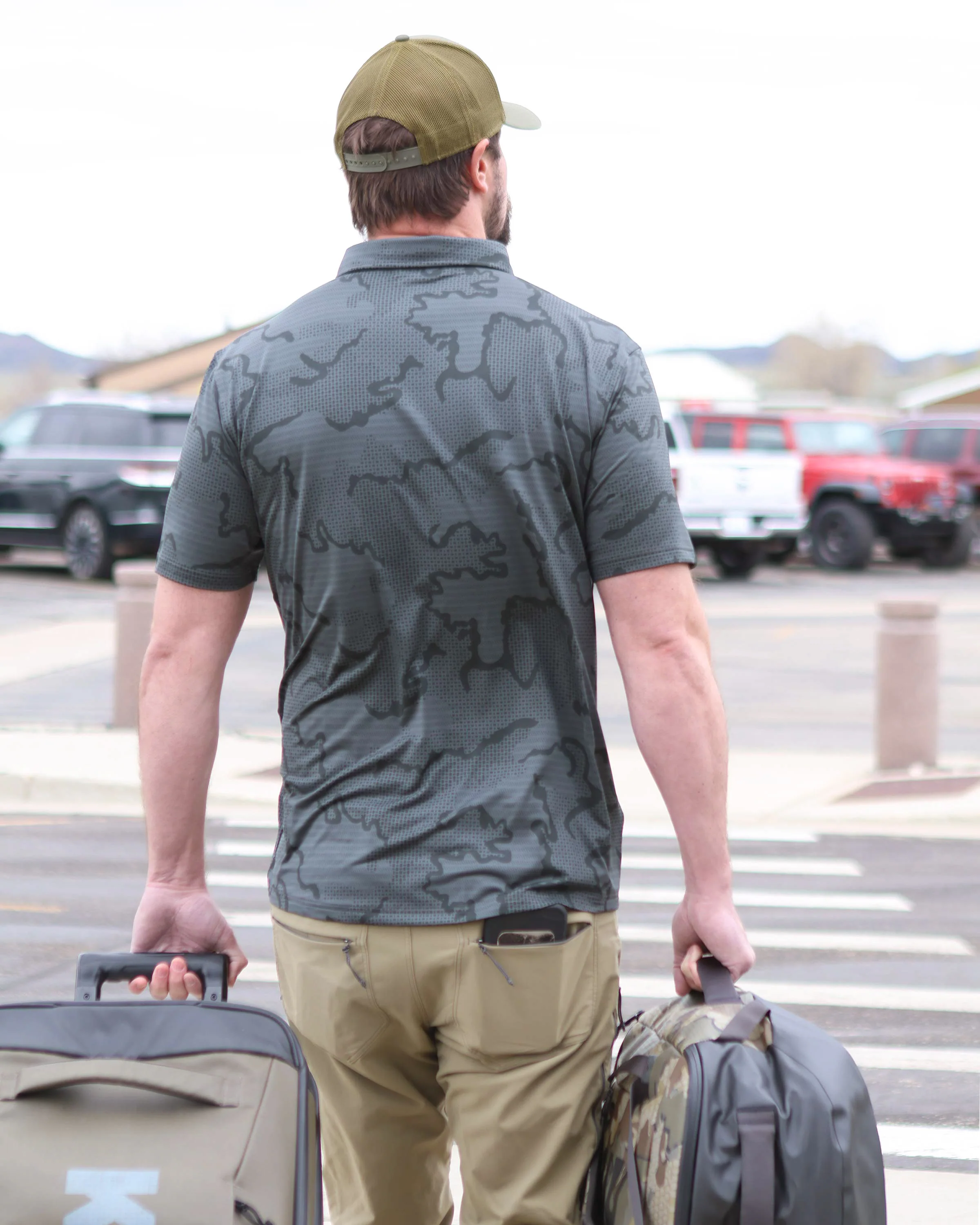 KUIU Performance Polo | Black - Image 4