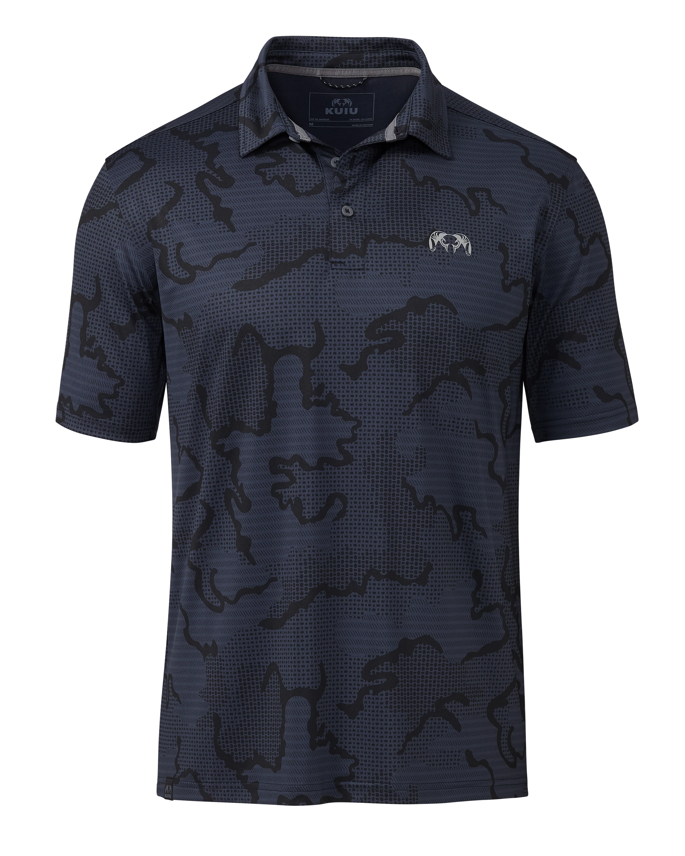KUIU Performance Polo | Steel Blue Tonal