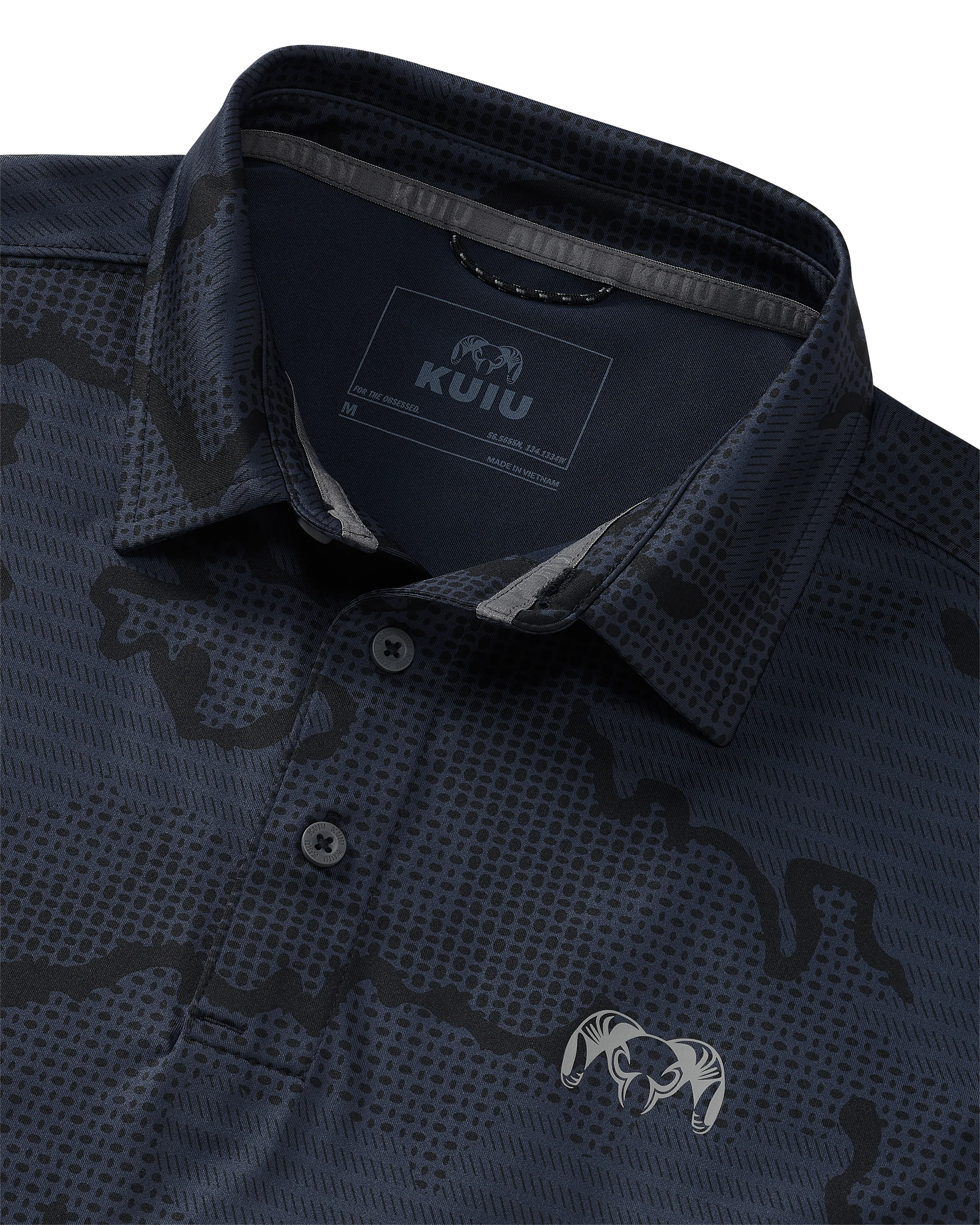 KUIU Performance Polo | Steel Blue Tonal - Image 2