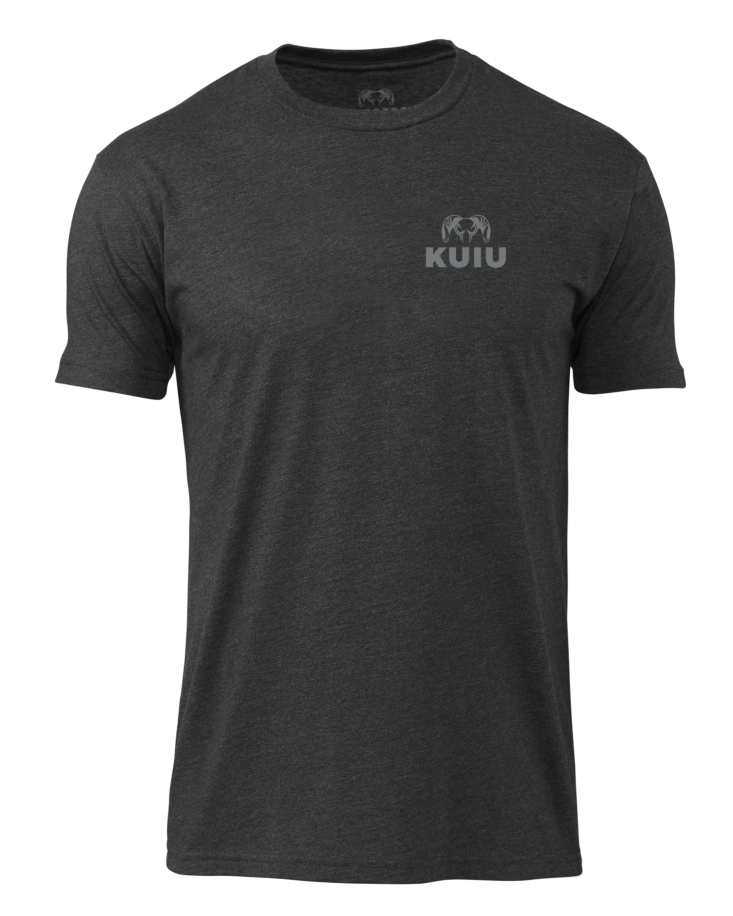 KUIU Ram Chest Logo T-Shirt | Charcoal