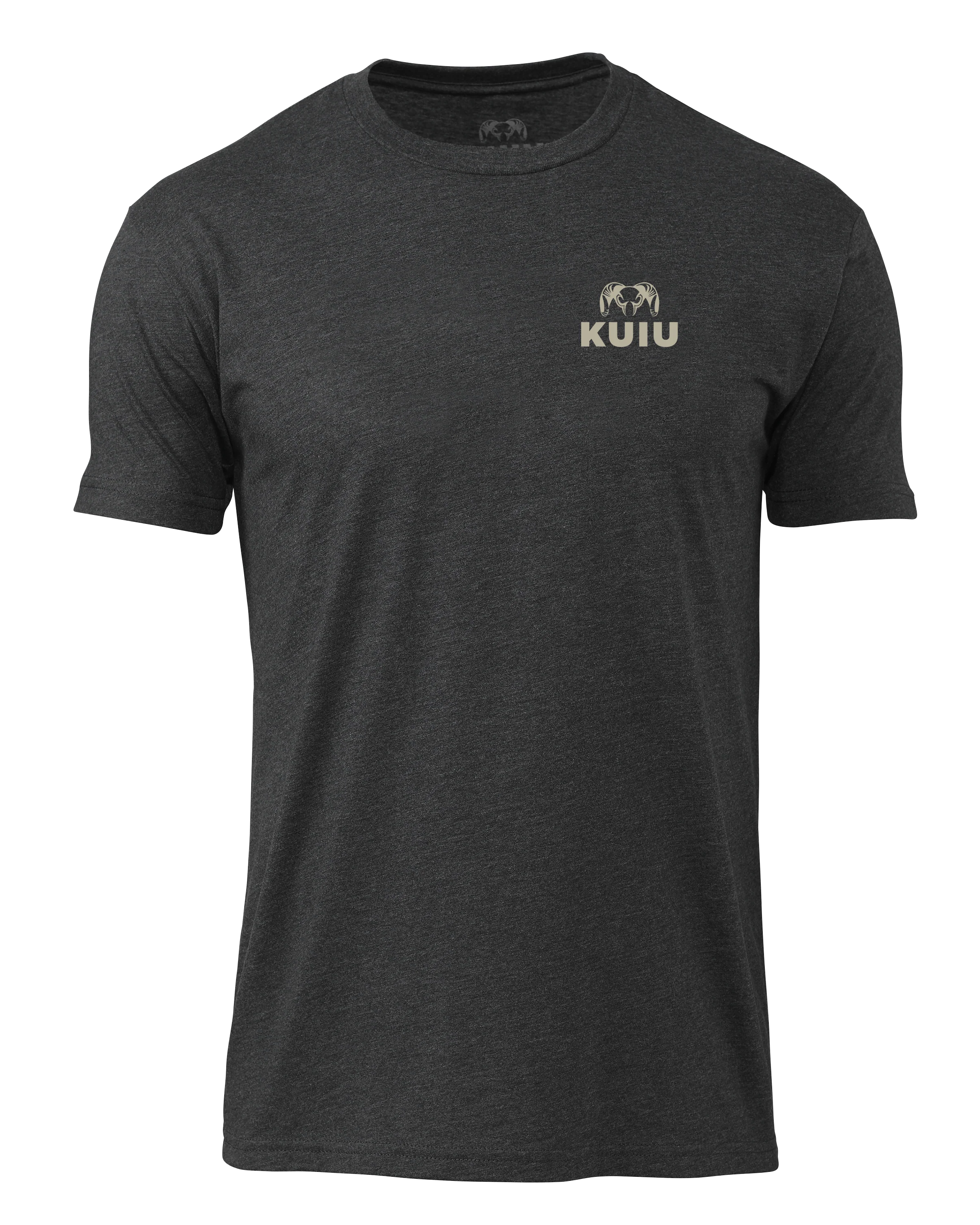 KUIU Retro Flag Fade T-Shirt | Charcoal - Image 2