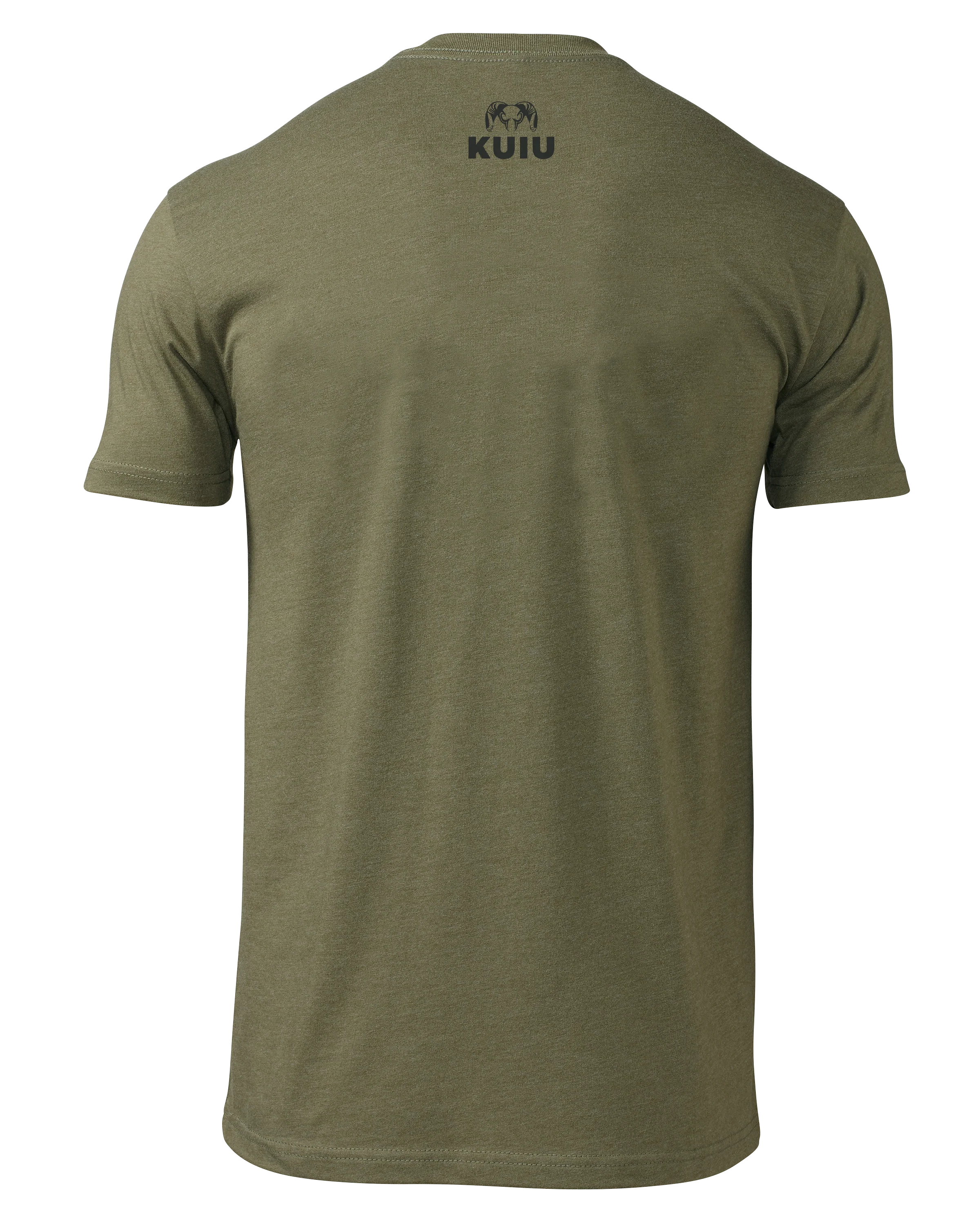KUIU Square Chest Logo T-Shirt | Military Green - Image 2