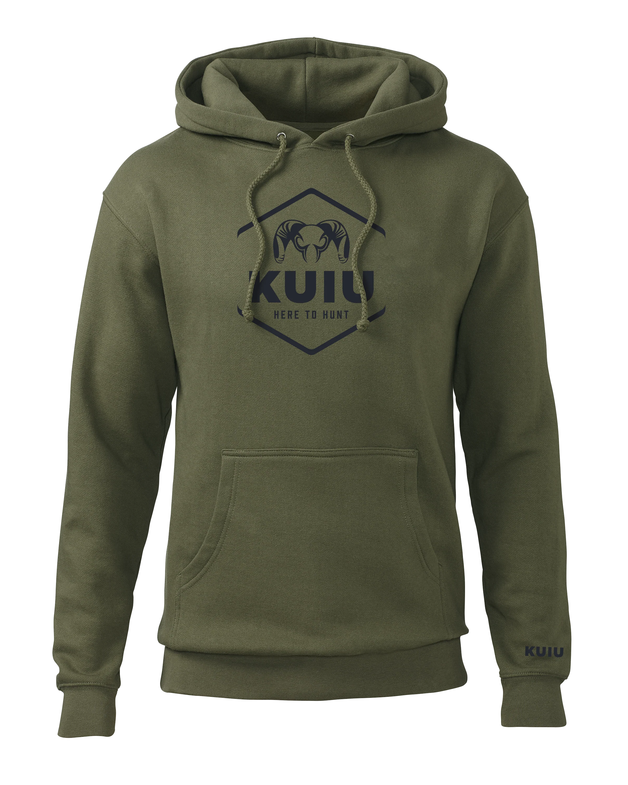 KUIU Stacked Here to Hunt Hoodie | Army