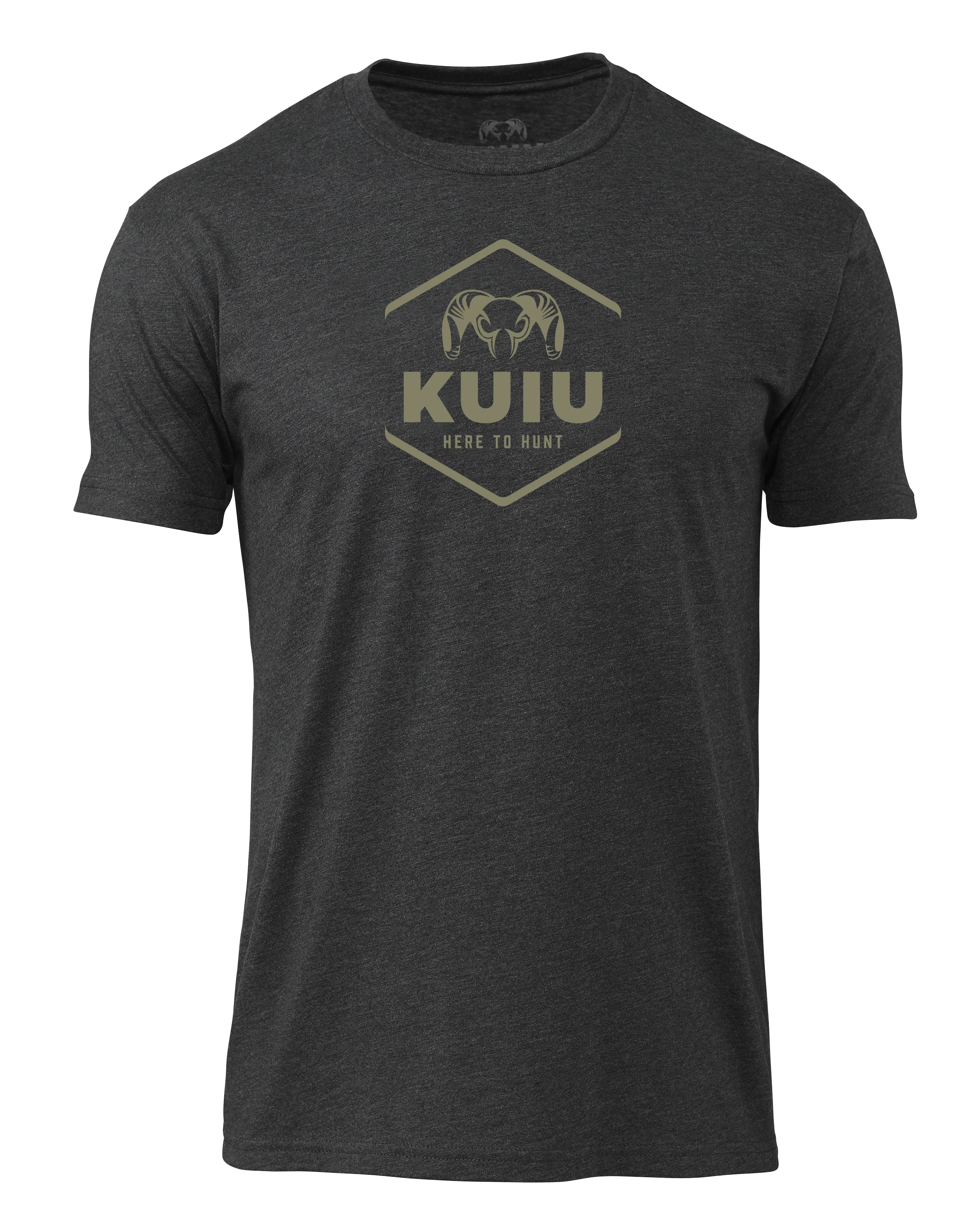 KUIU Stacked Here to Hunt T-Shirt | Charcoal