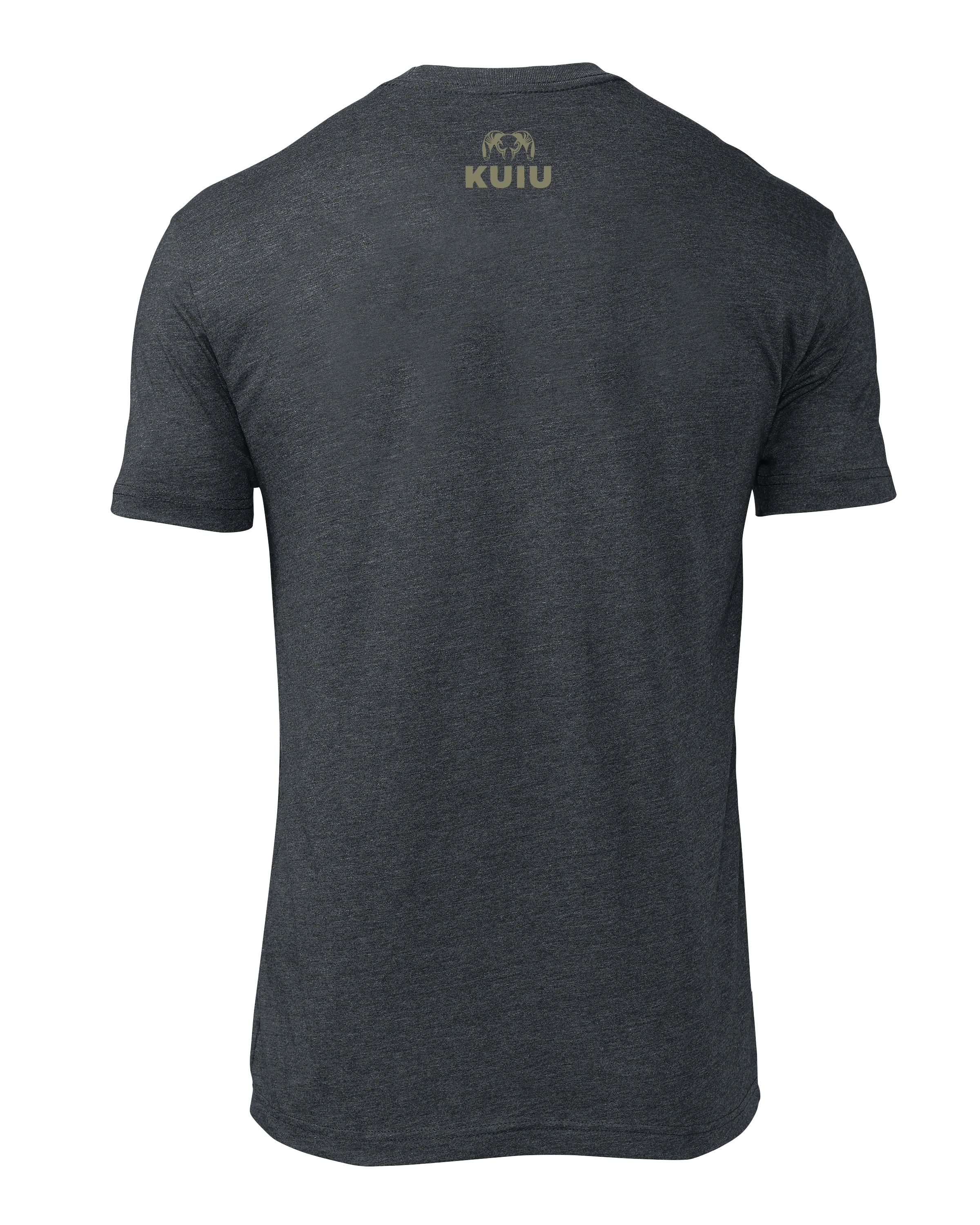 KUIU Stacked Here to Hunt T-Shirt | Charcoal - Image 2