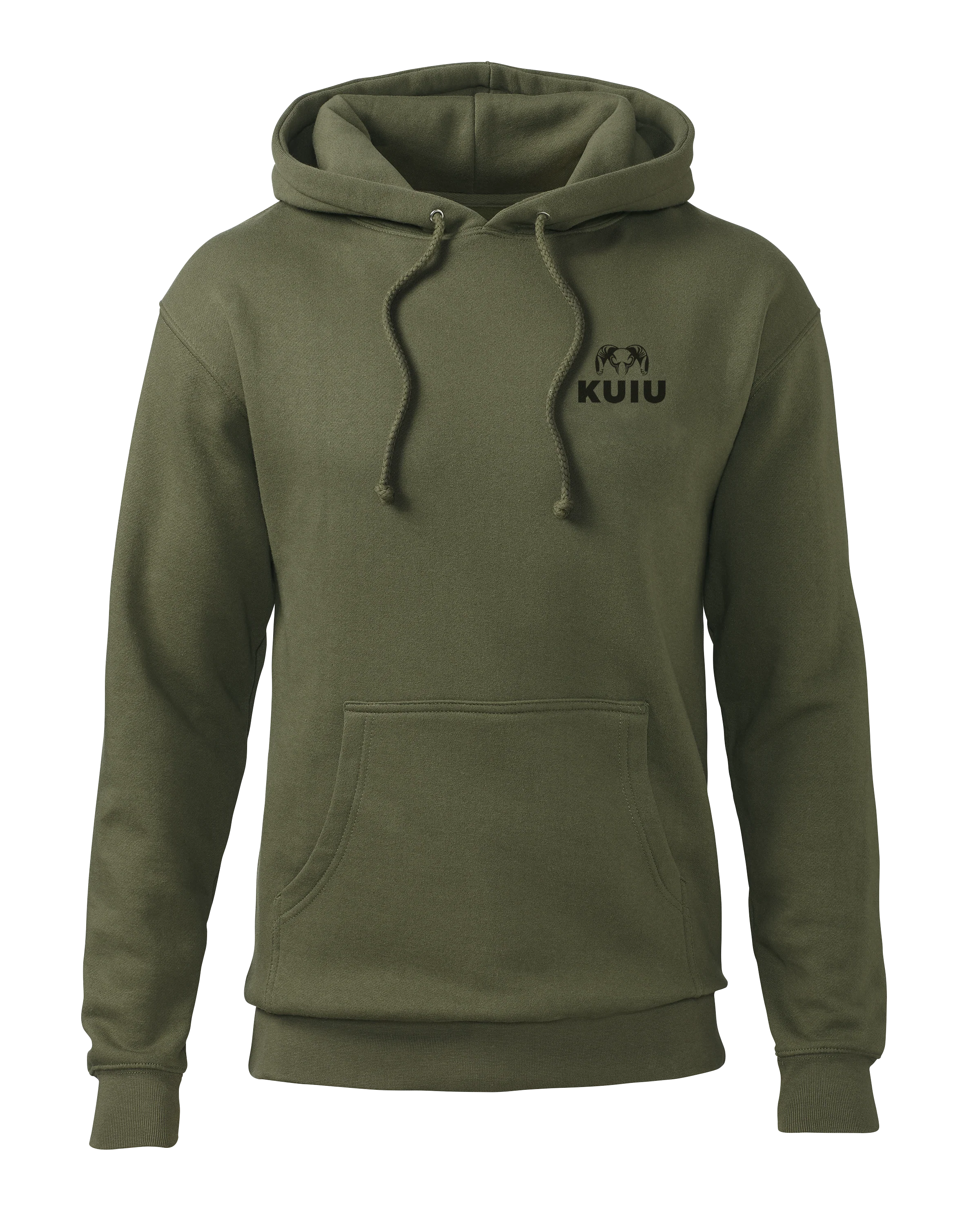 KUIU Topo Back Logo Hoodie | Army - Image 2