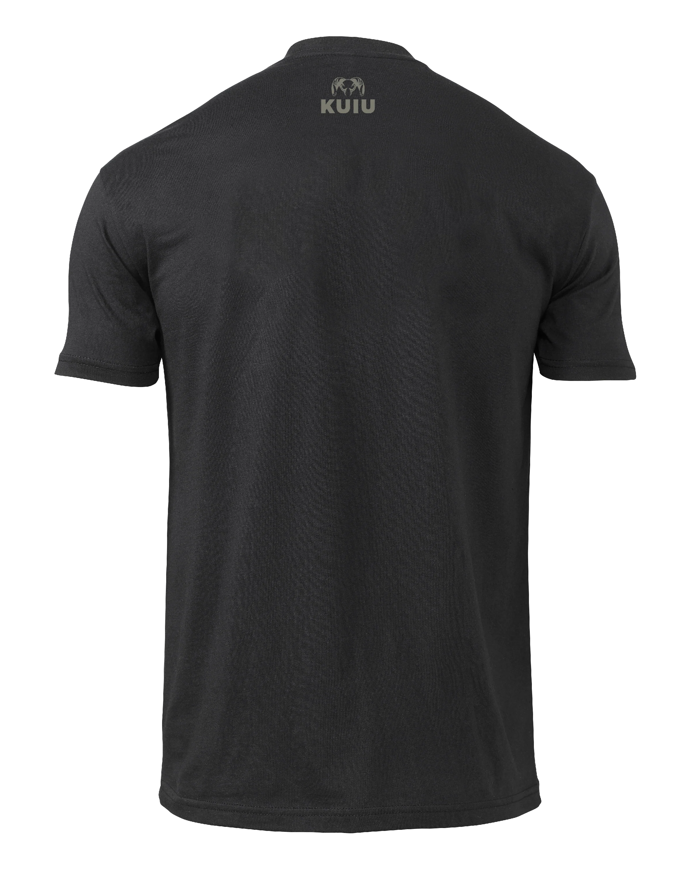 KUIU Topo Block Logo T-Shirt | Black - Image 2
