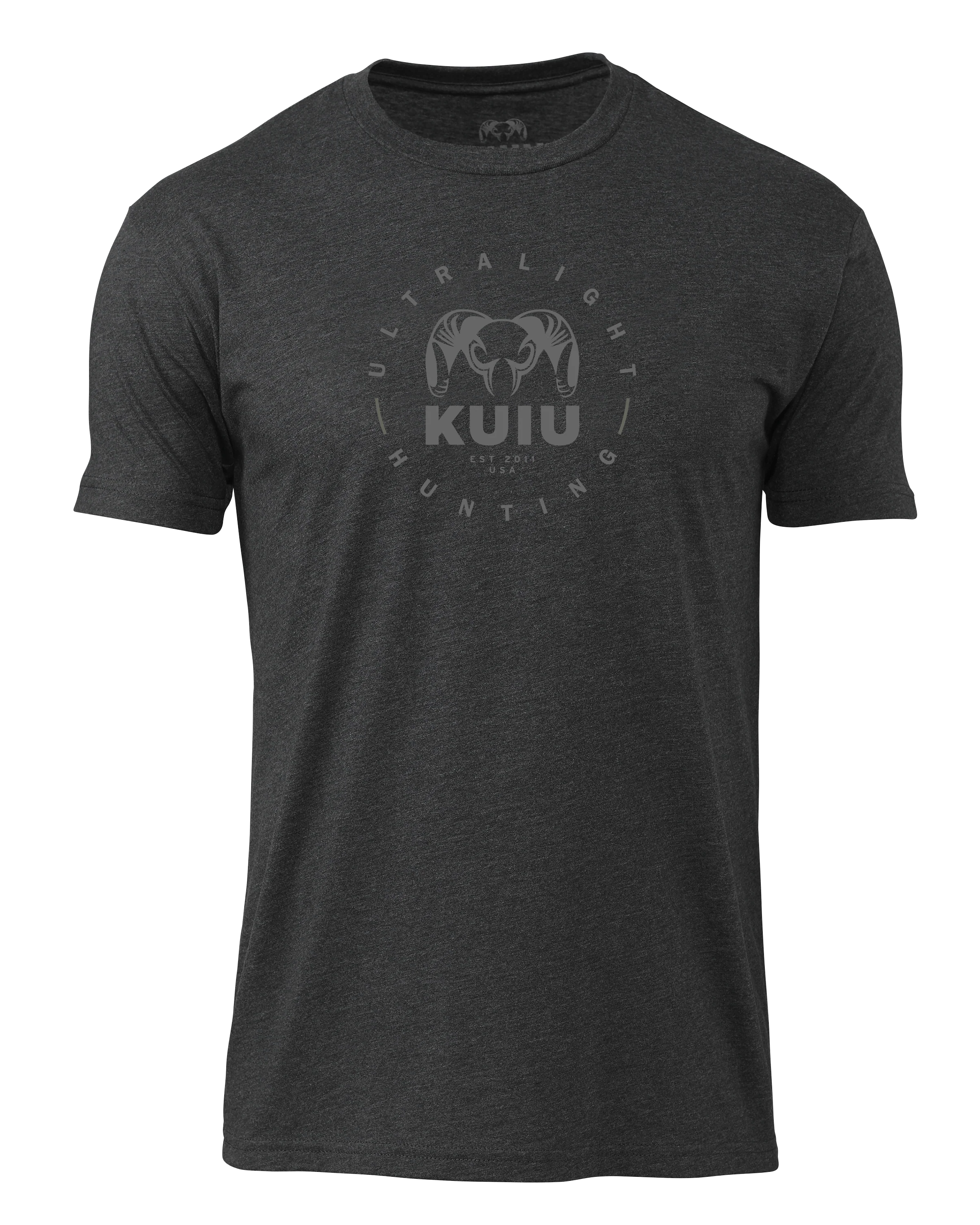 KUIU Ultralight Hunting Circle T-Shirt | Charcoal