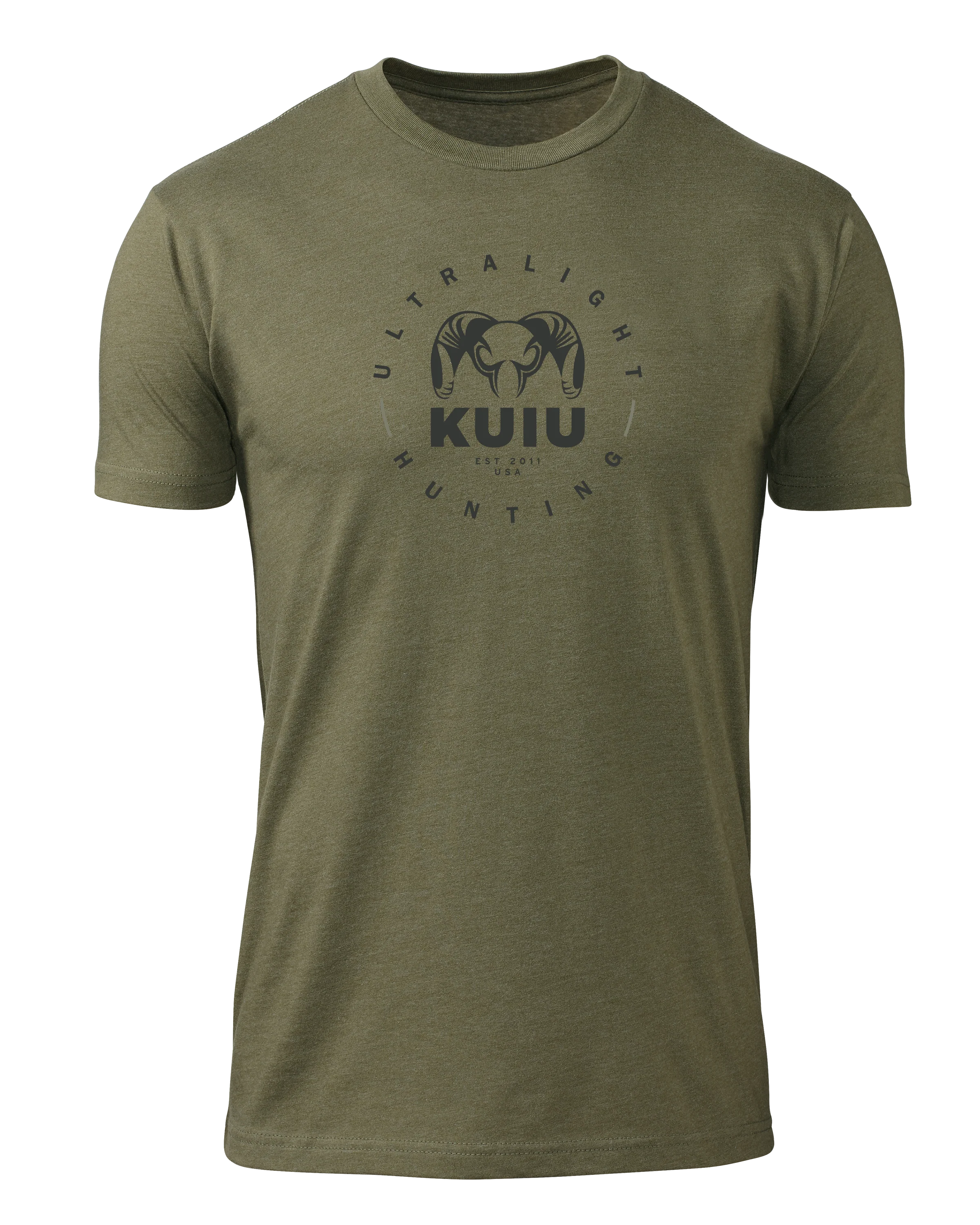 KUIU Ultralight Hunting Circle T-Shirt | Military Green