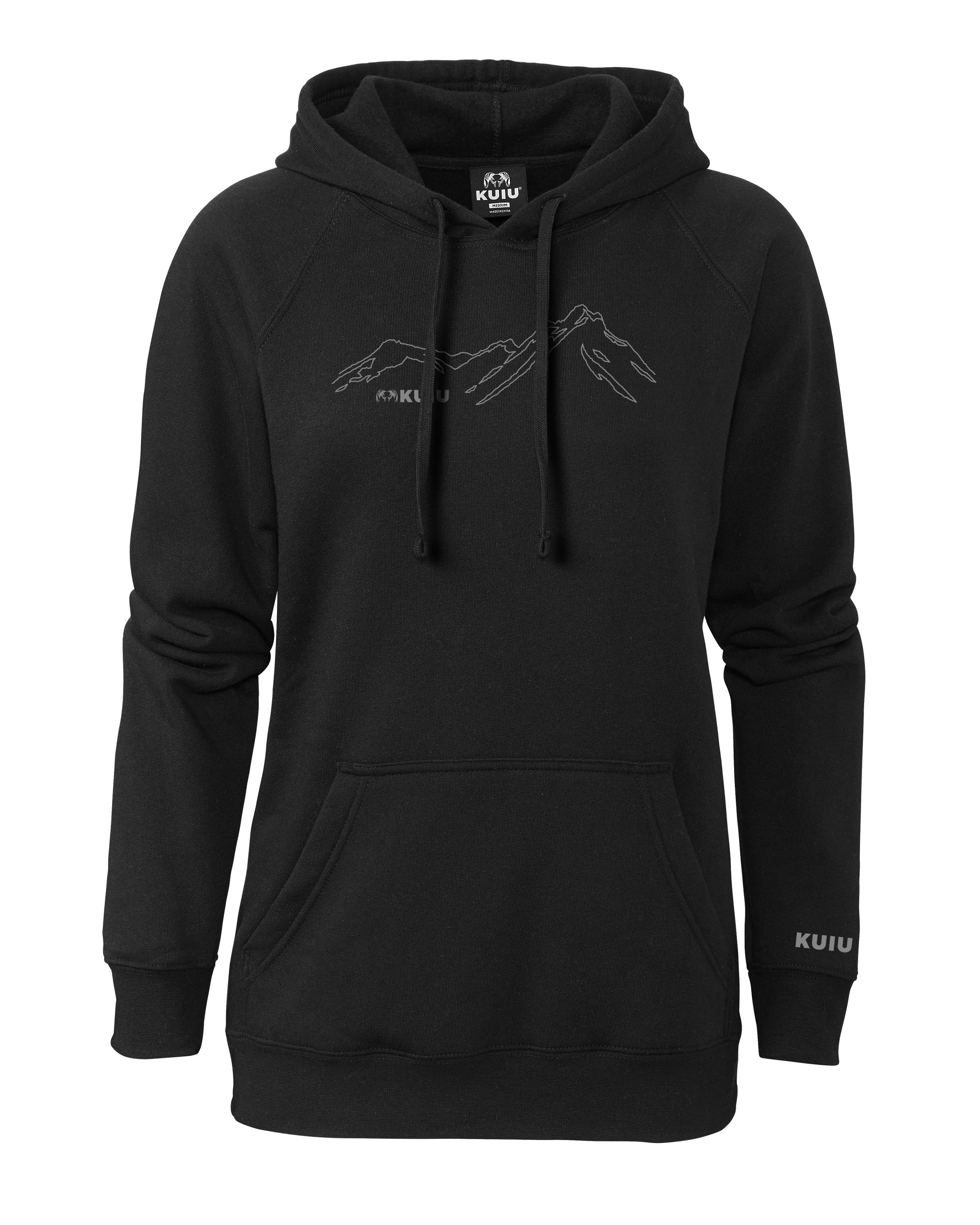 KUIU Women's HD Mountain Hoodie | Black