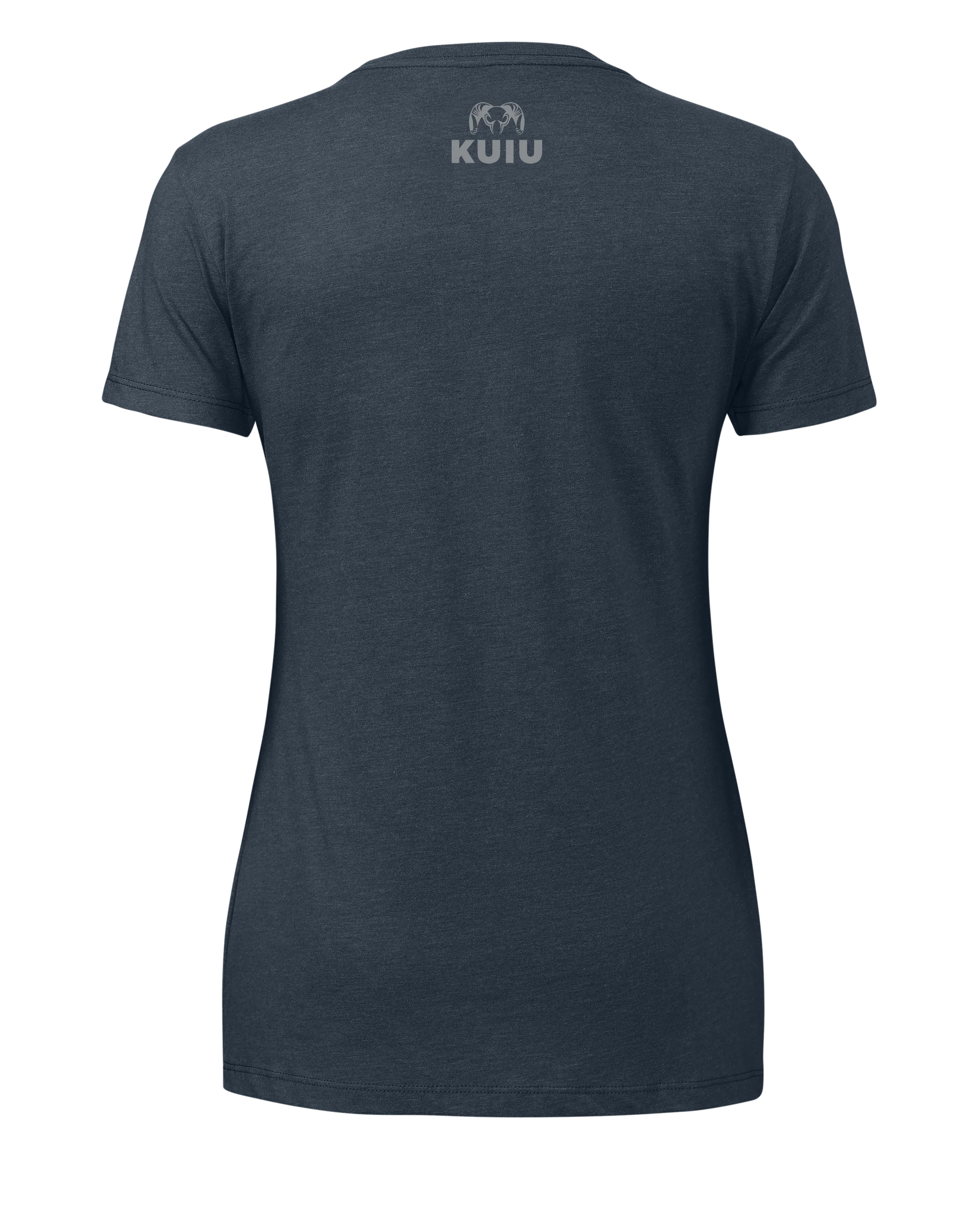 KUIU Women’s Topo Here to Hunt T-Shirt | Midnight Navy - Image 2