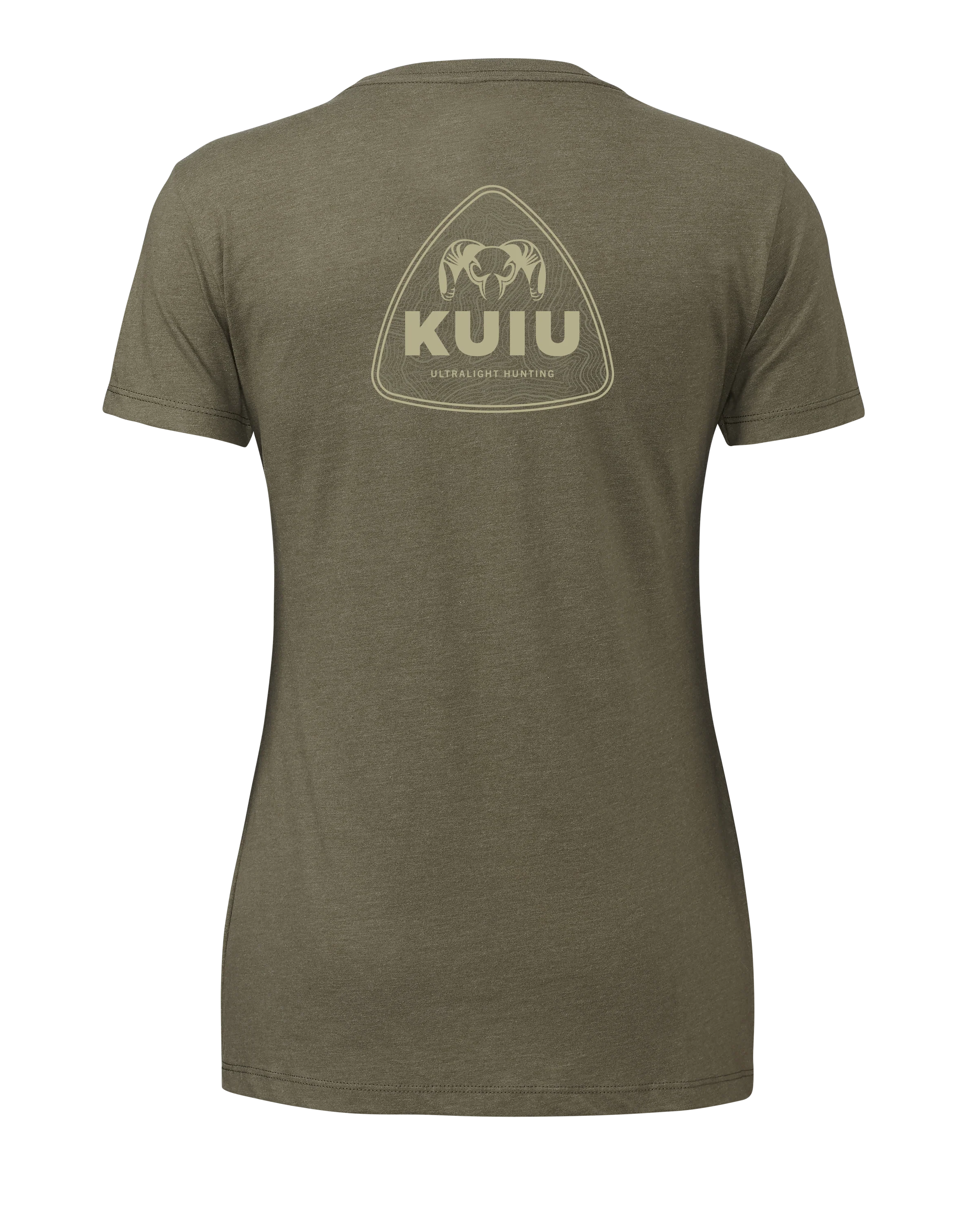 KUIU Women’s Topo Shield T-Shirt | Military Green