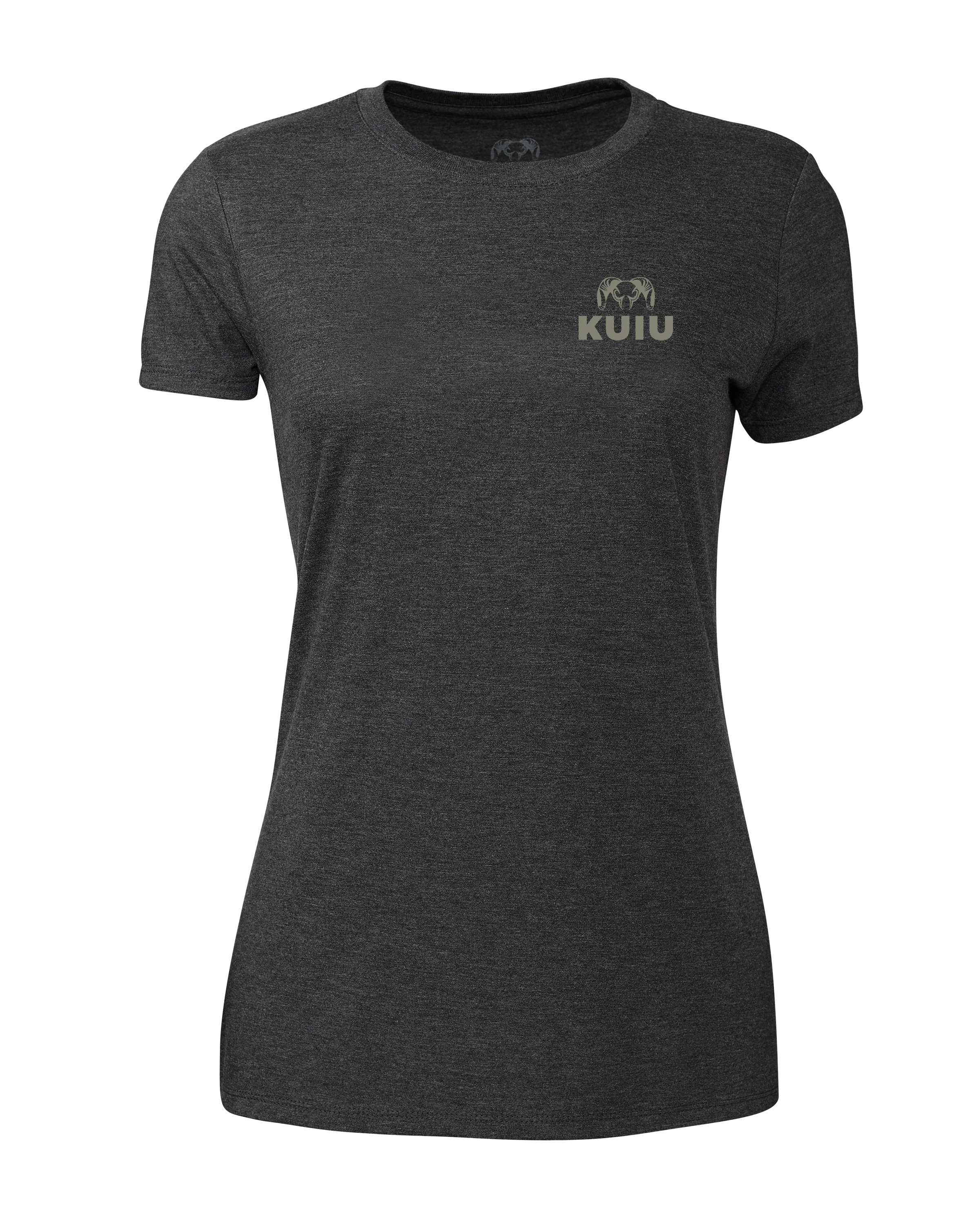 KUIU Women’s Whitetail Shed T-Shirt | Charcoal - Image 2