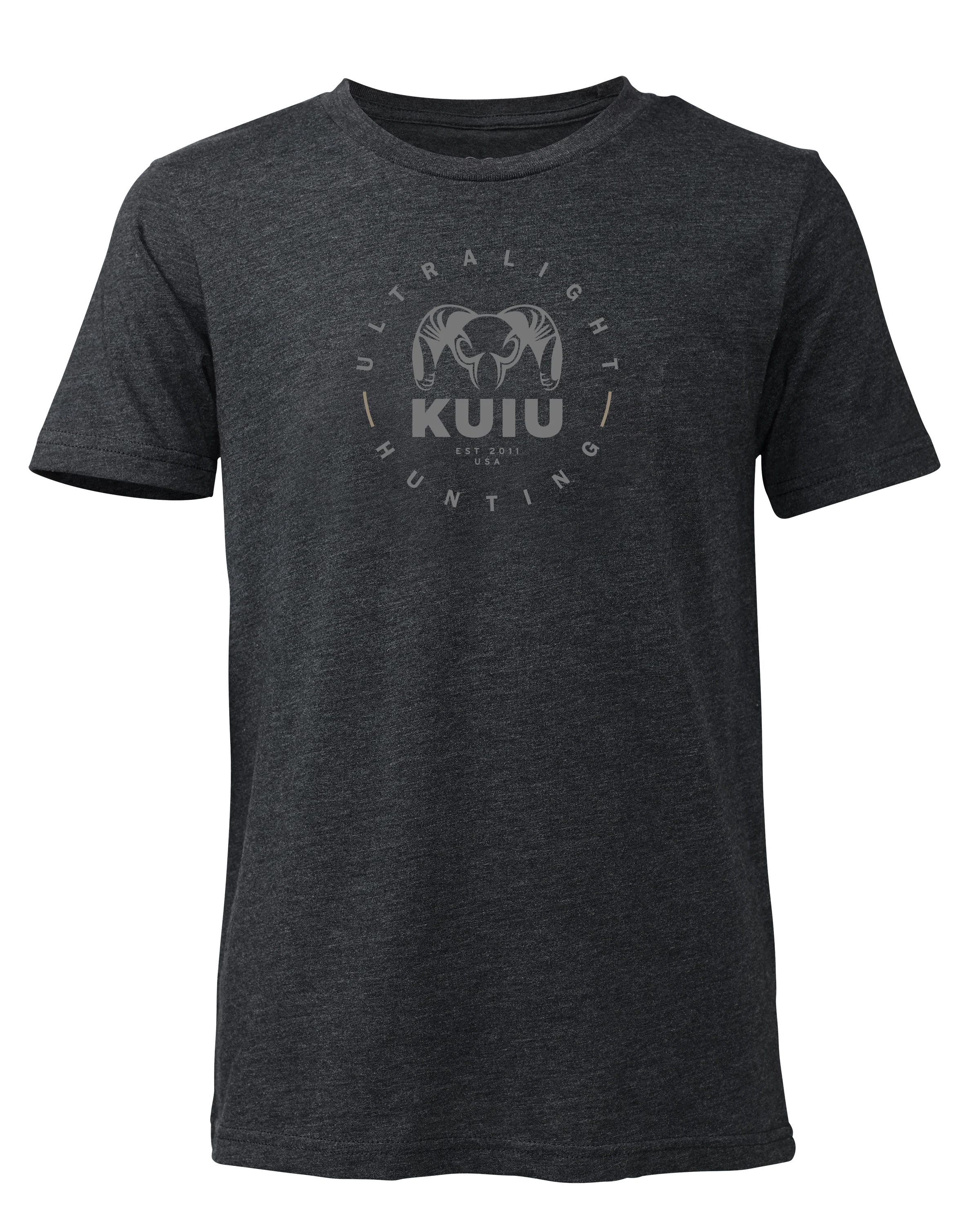 KUIU Youth Ultralight Hunting Circle T-Shirt | Charcoal
