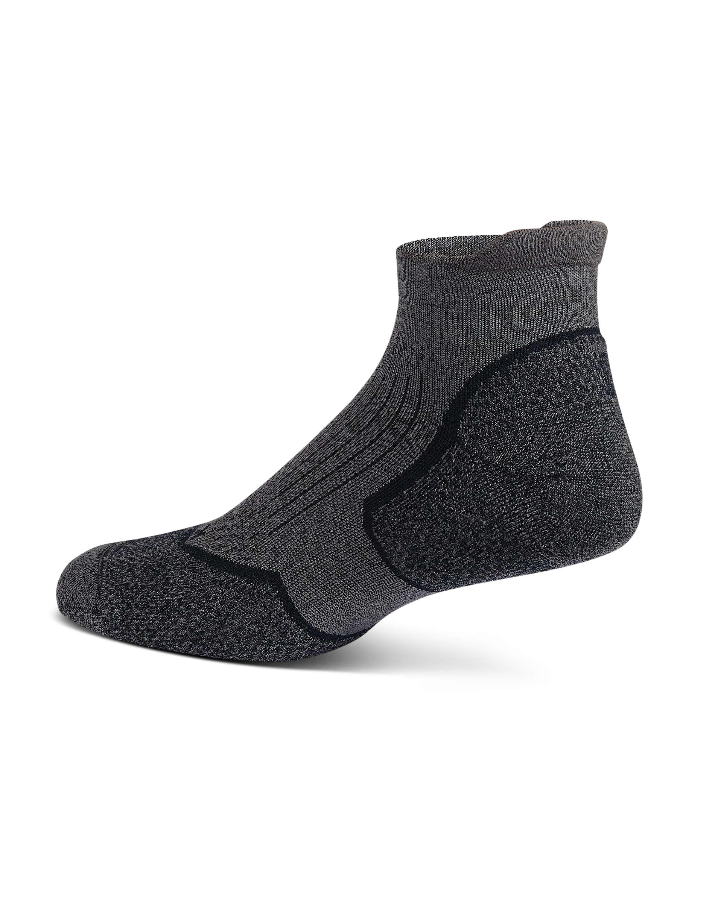 Merino 200N Lightweight Ankle Sock | Gunmetal - Image 2