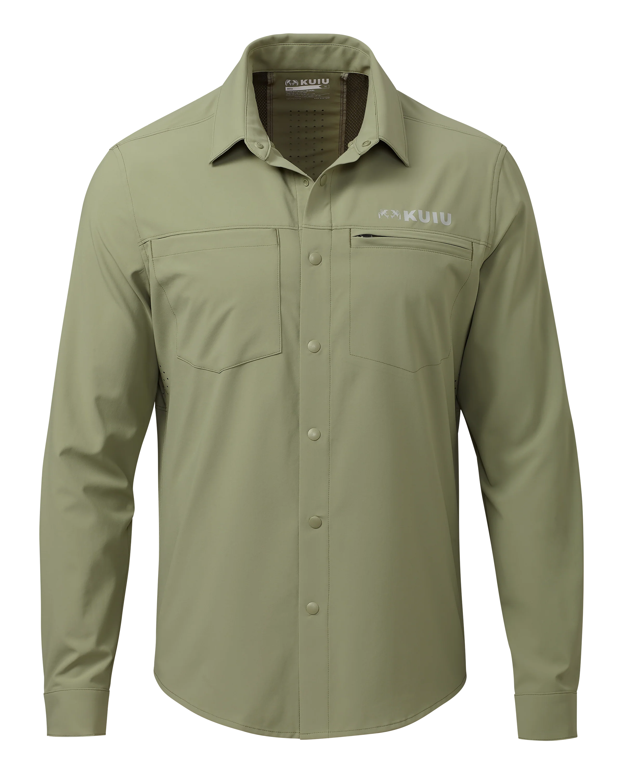 Outlet Mesa Vented LS Snap Shirt | Canteen