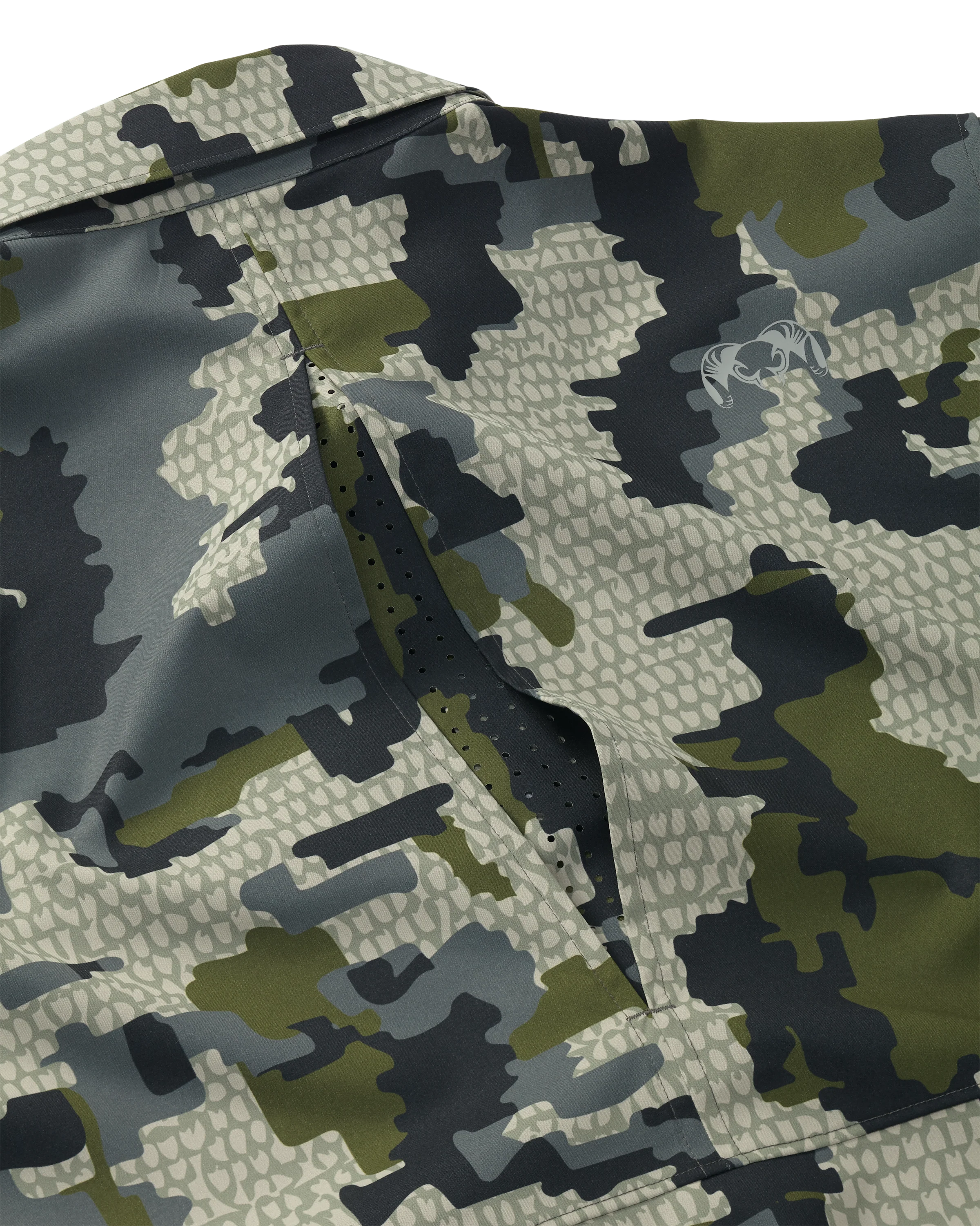 Mesa Vented LS Snap Shirt | Verde - Image 3