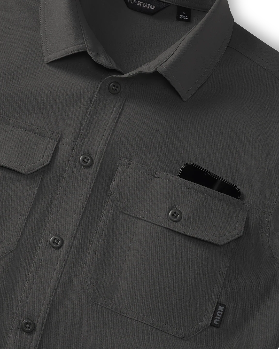 Motive SS Workgrade Shirt | Asphalt - Image 3