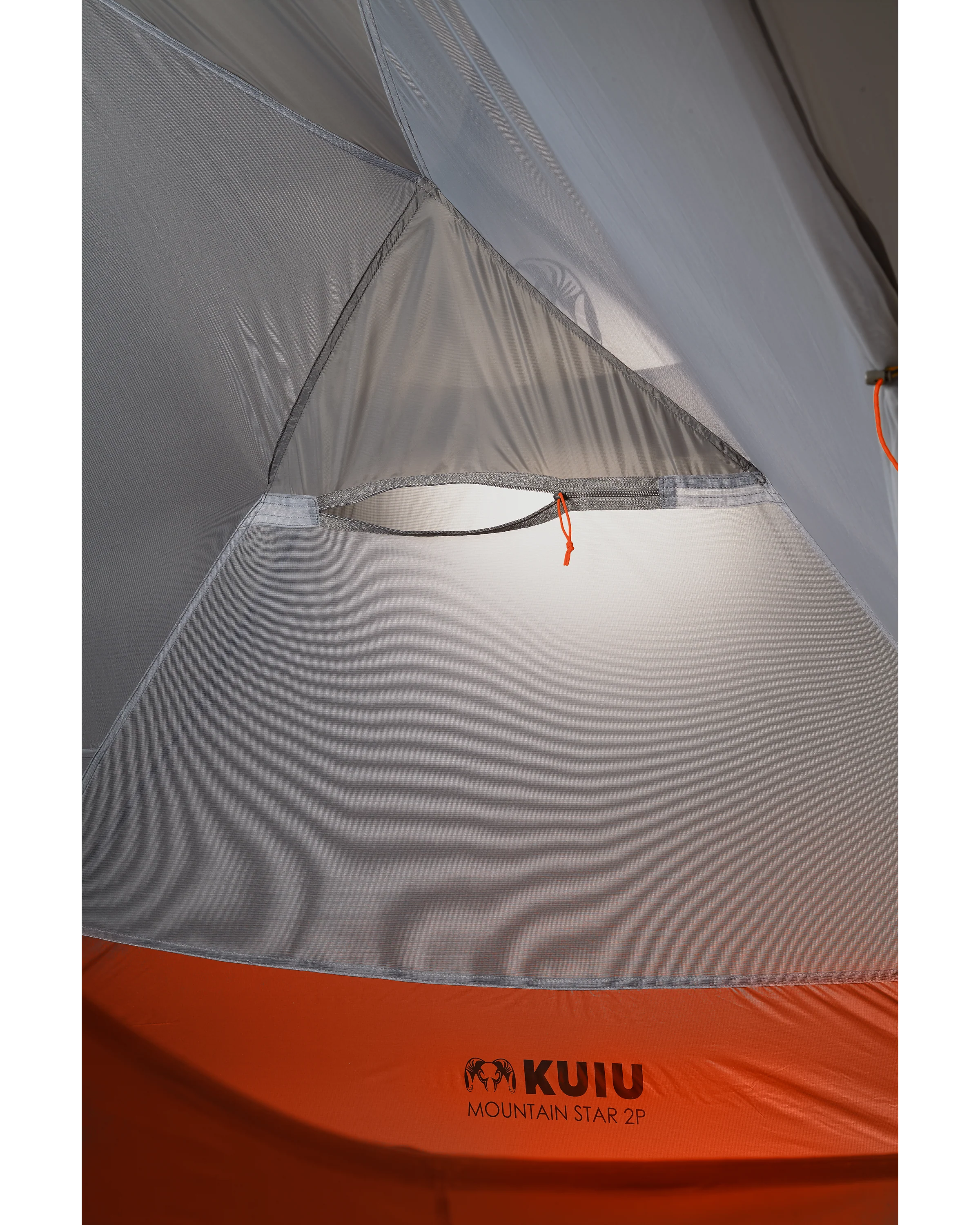 Mountain Star 2 Person Tent Set | Gunmetal-Orange - Image 13