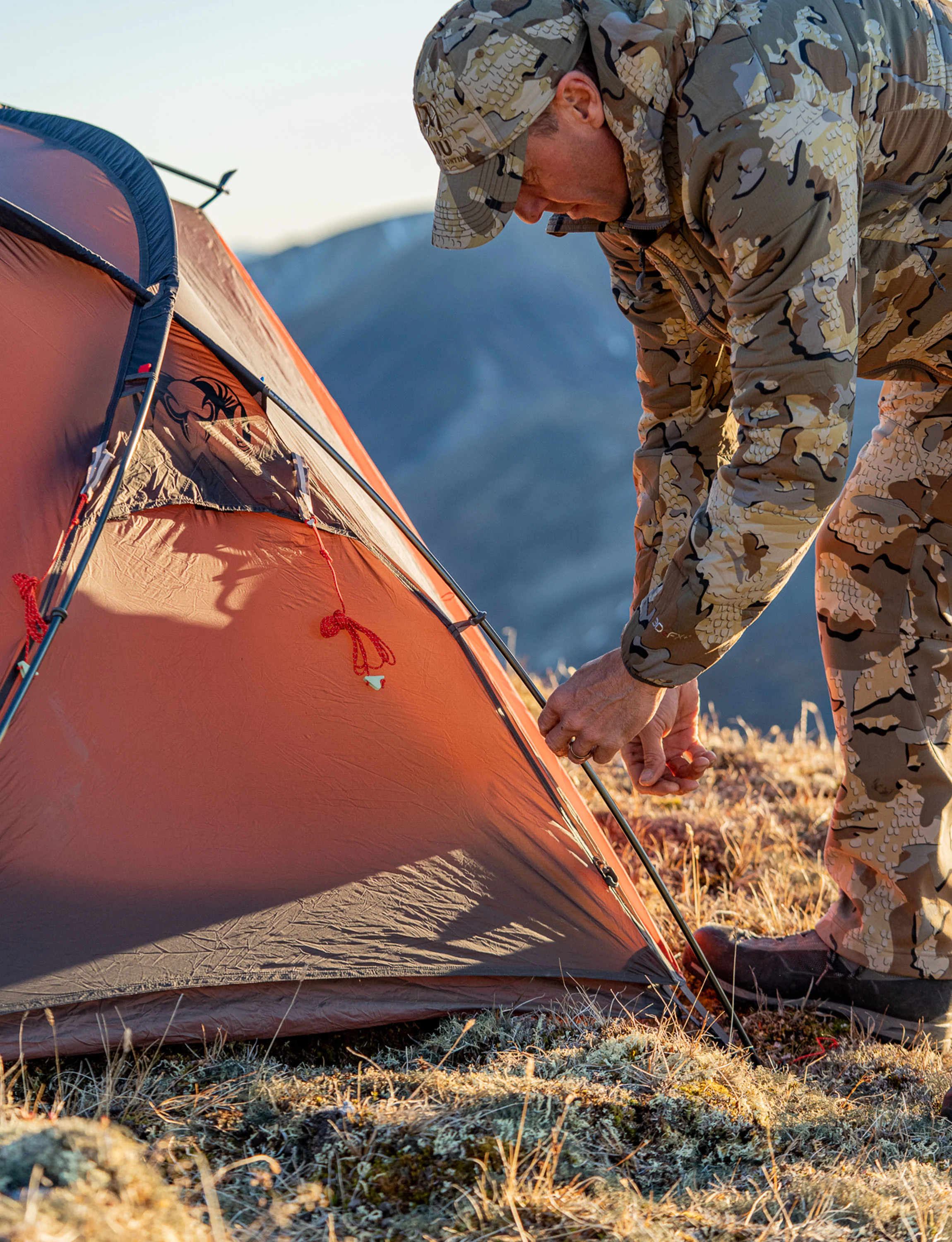 Mountain Star 2 Person Tent | Gunmetal-Camel - Image 13