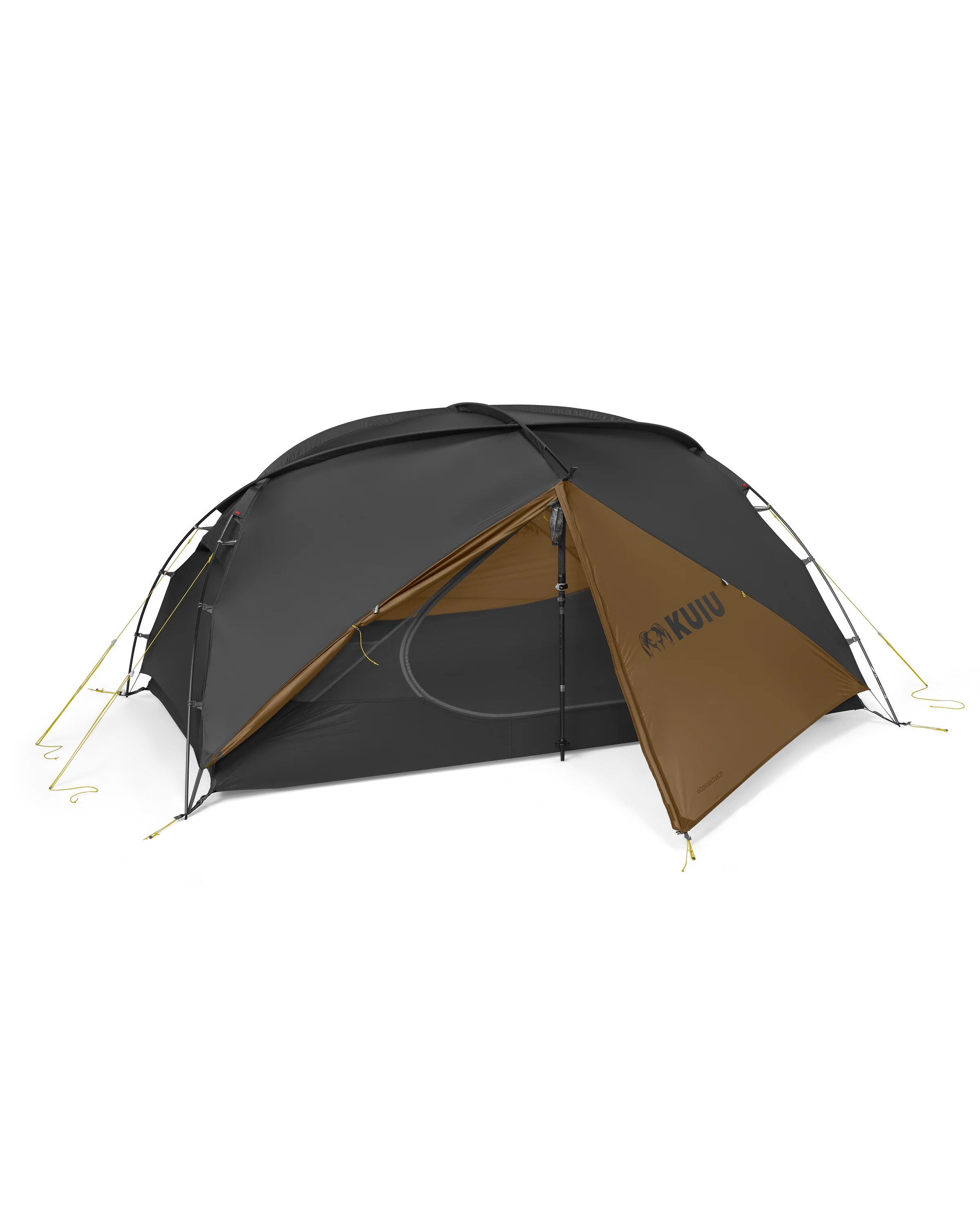 Mountain Star 2 Person Tent | Gunmetal-Camel - Image 3
