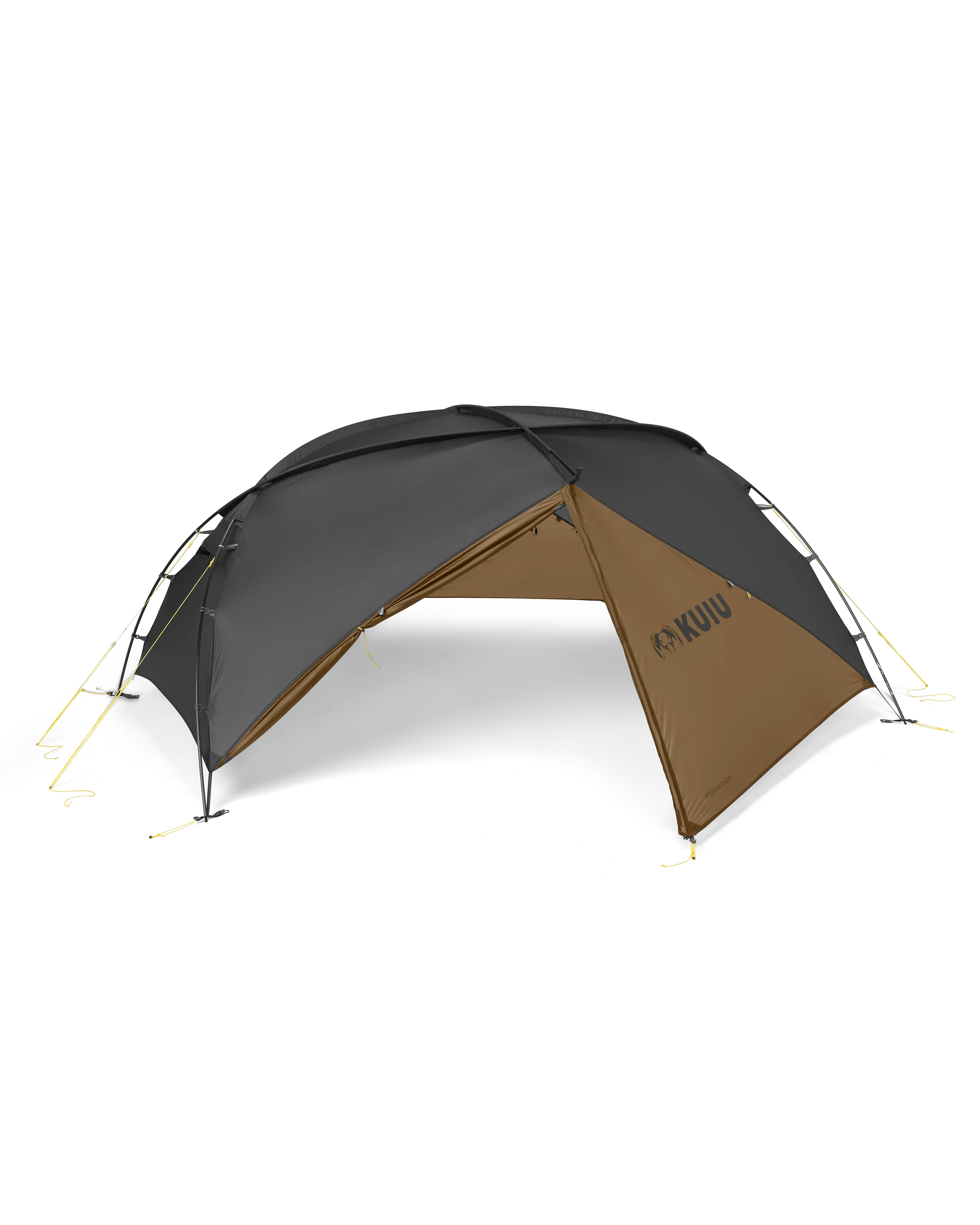 Mountain Star 2 Person Tent | Gunmetal-Camel - Image 4