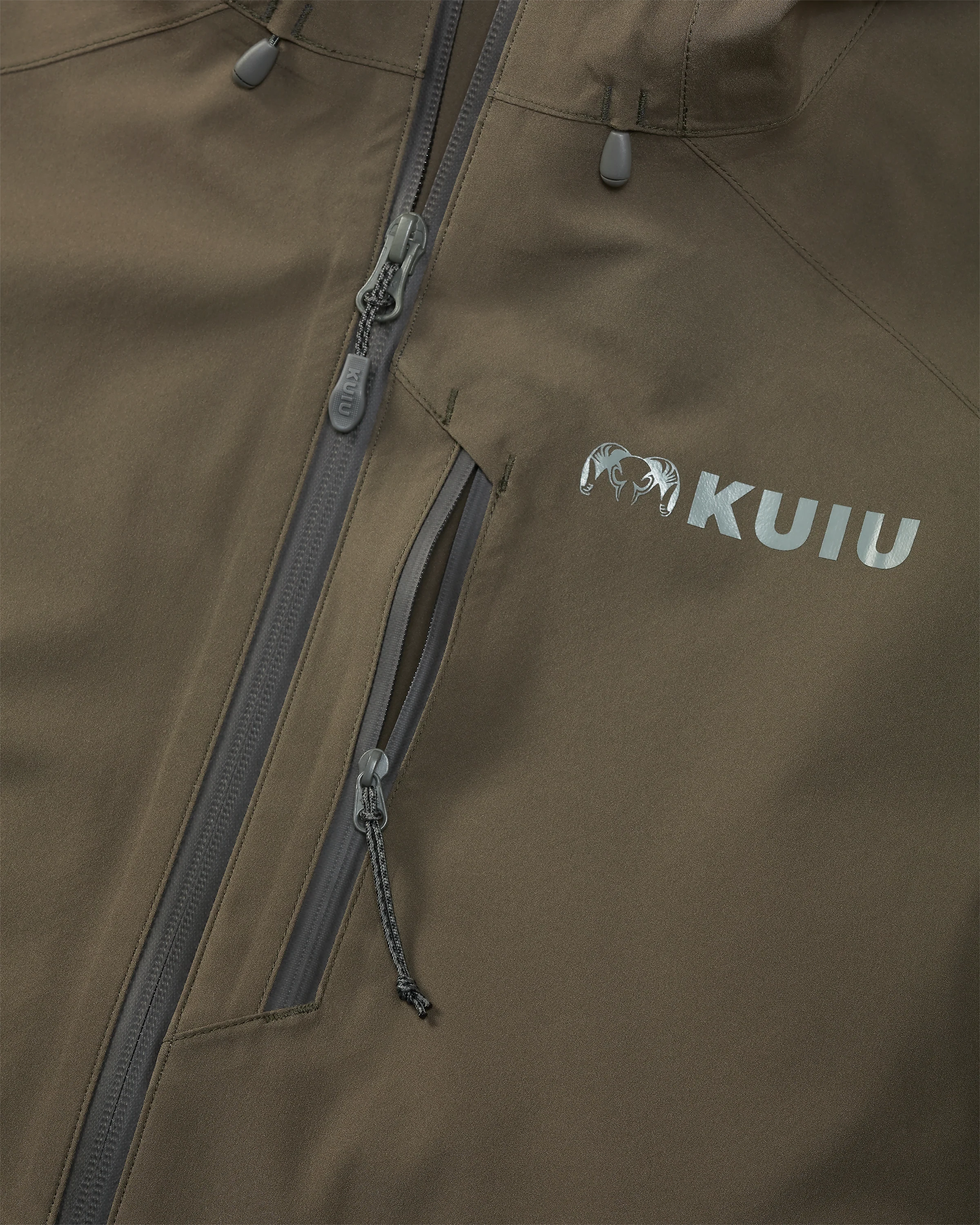 Northridge Rain Jacket | Major Brown - Image 4