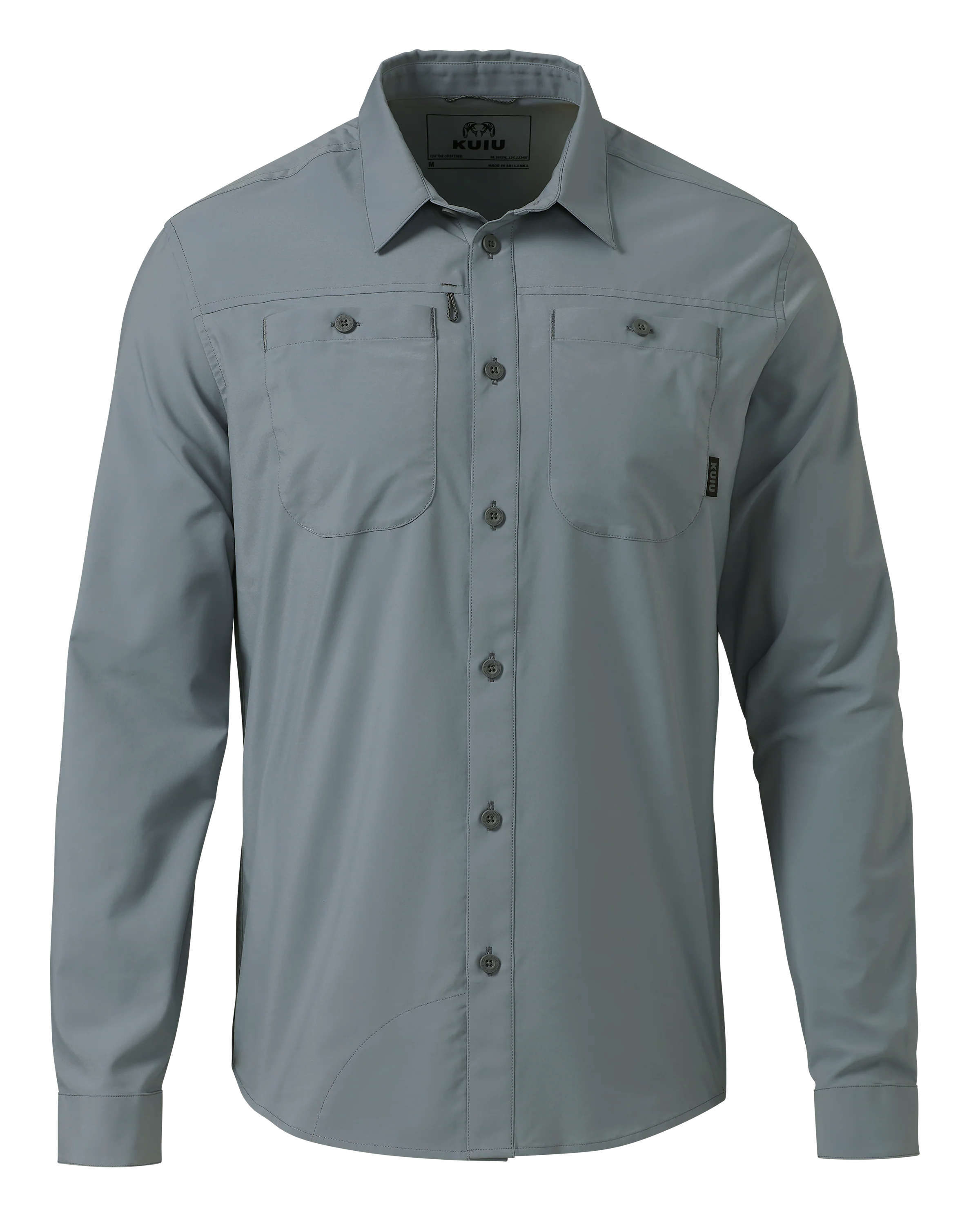 Outlet Borrego LS Shirt | Slate